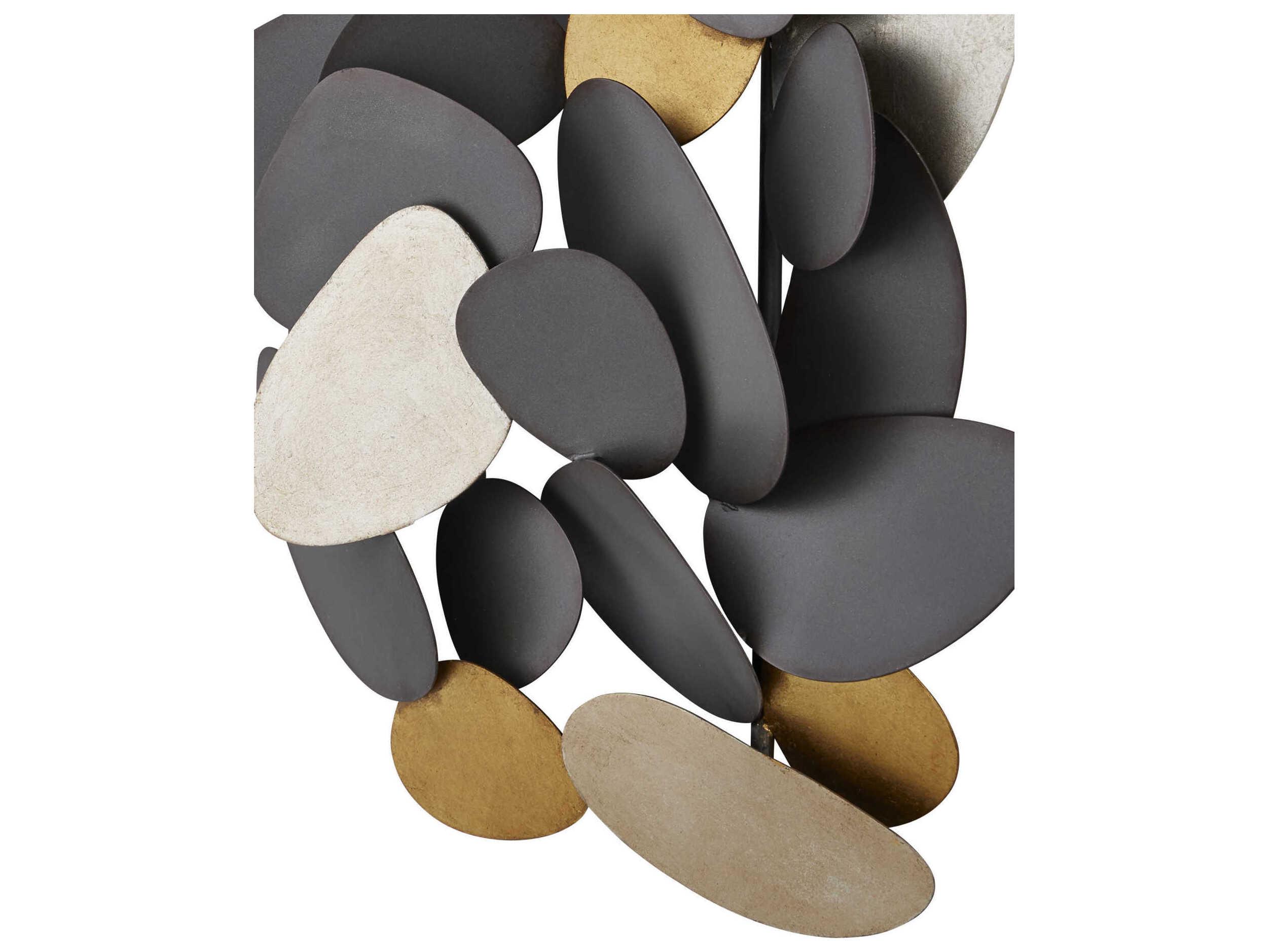 Currey & Company Moon 1-Light Gray Wall Sconce