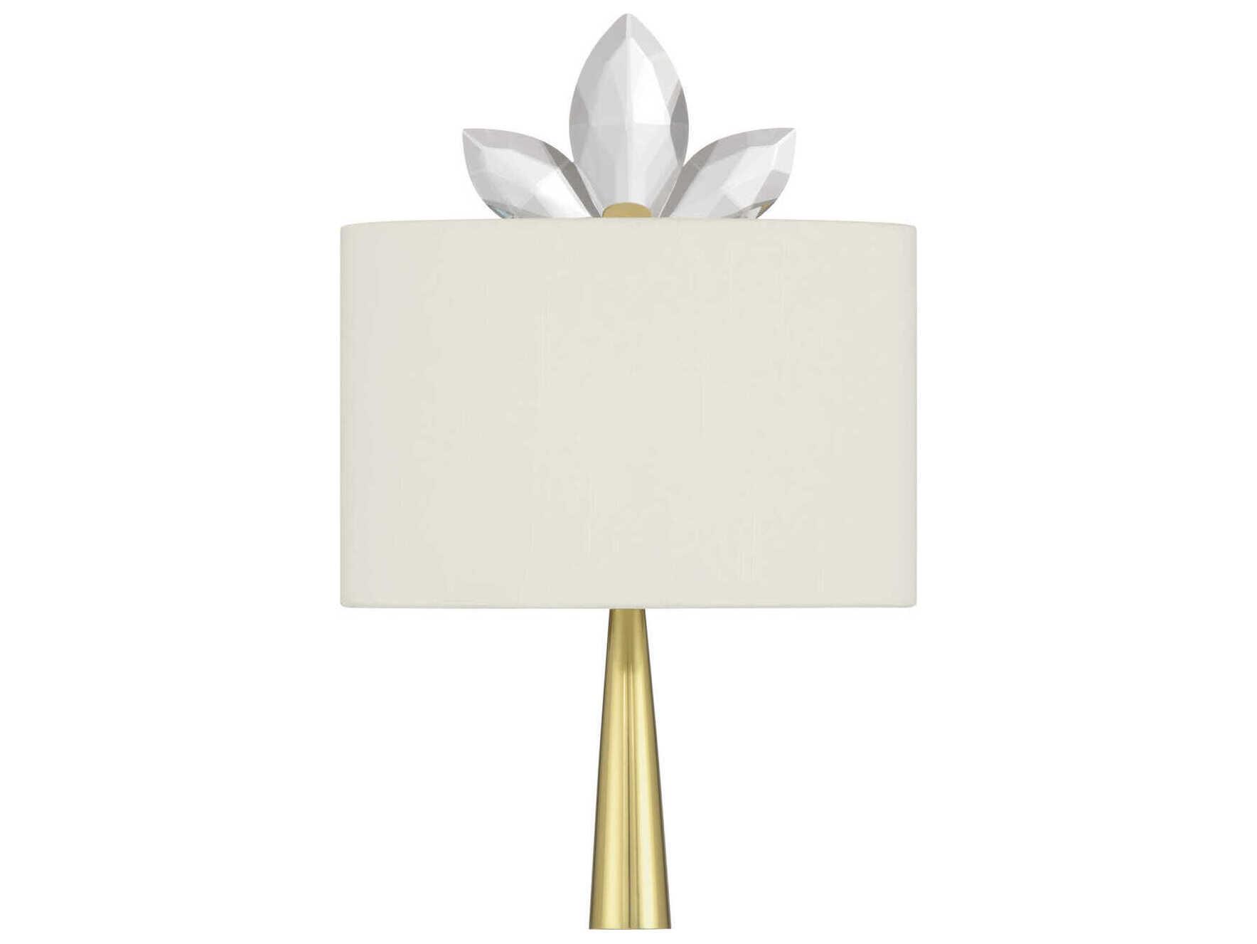 Currey & Company Trillium 1-Light Brass Wall Sconce