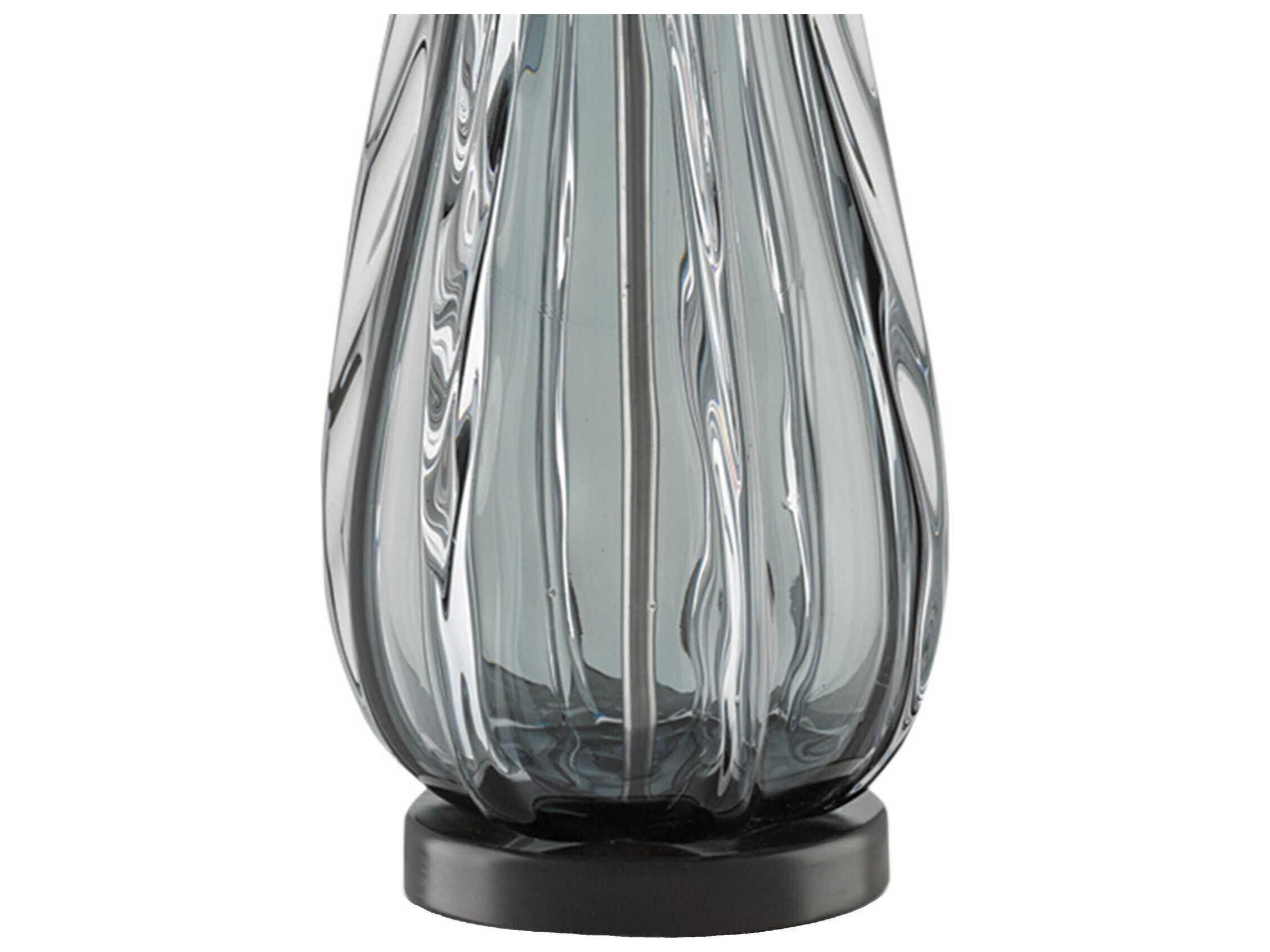 Currey & Company Nightcap Blue Gray Table Lamp