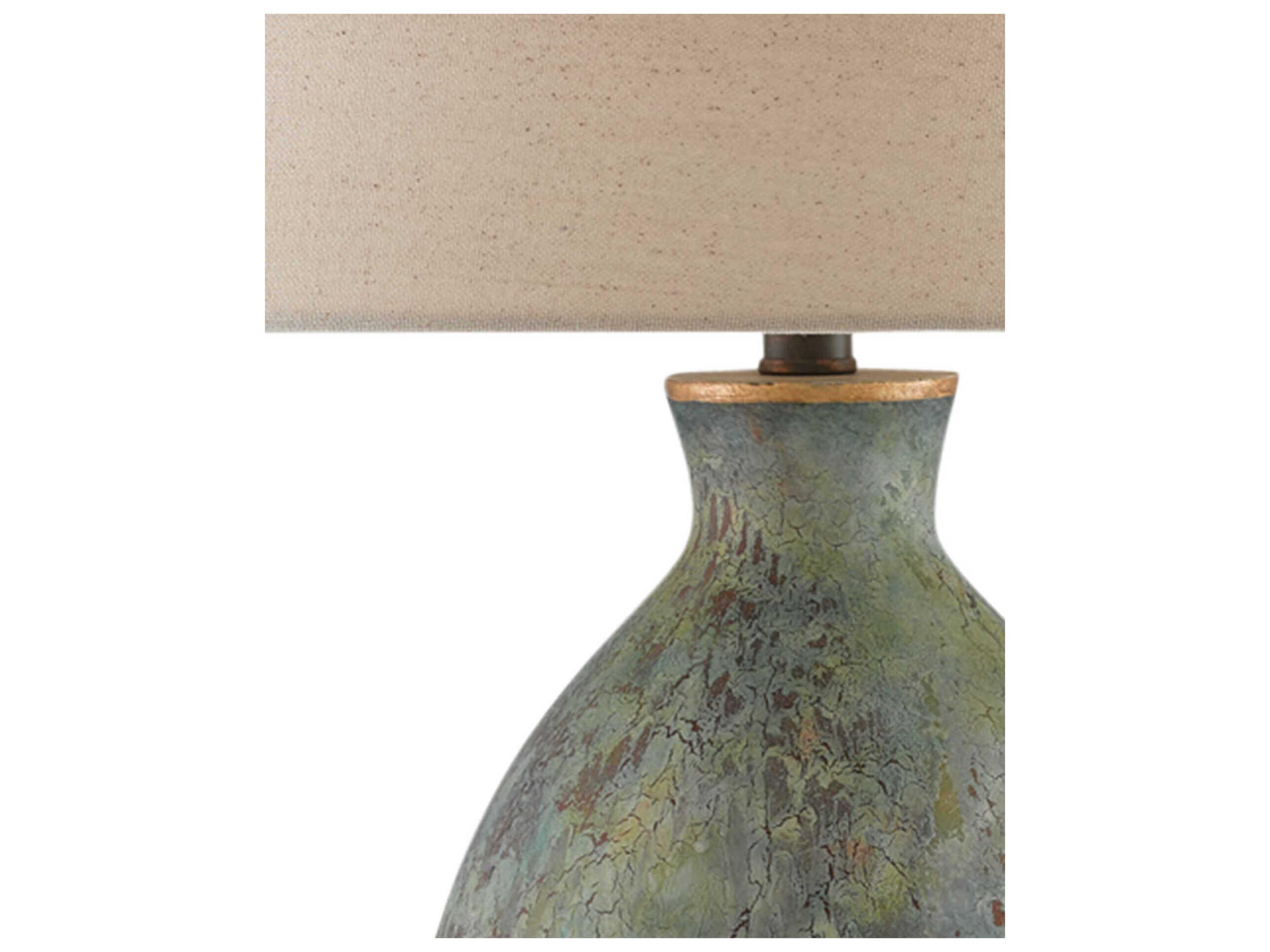 Currey & Company Remi Green Table Lamp