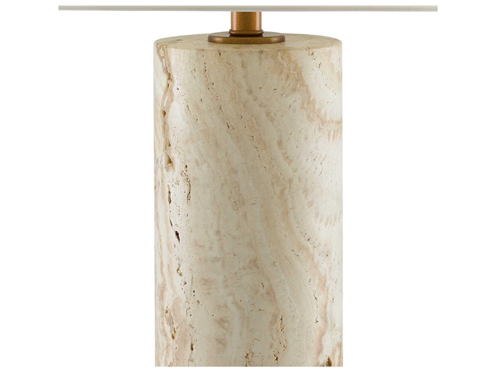 Currey & Company Vespera Antique Brass Buffet Lamp