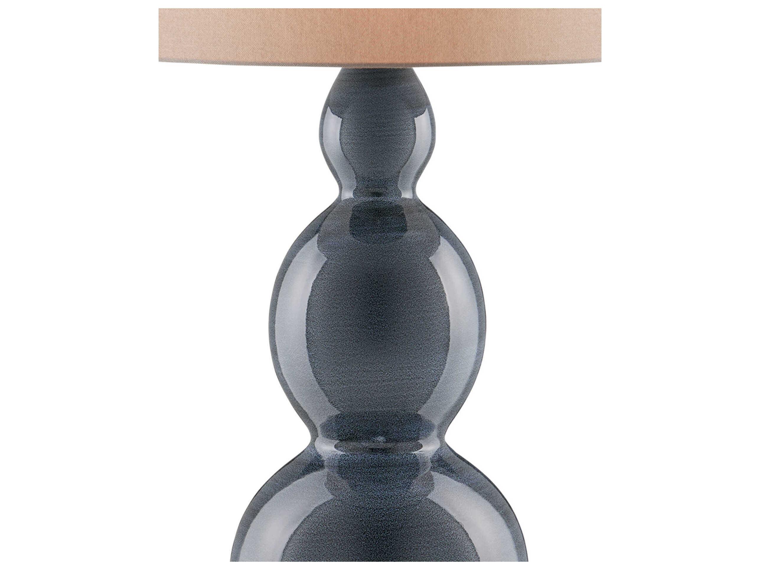 Currey & Company Cymbeline Steel Blue Buffet Lamp