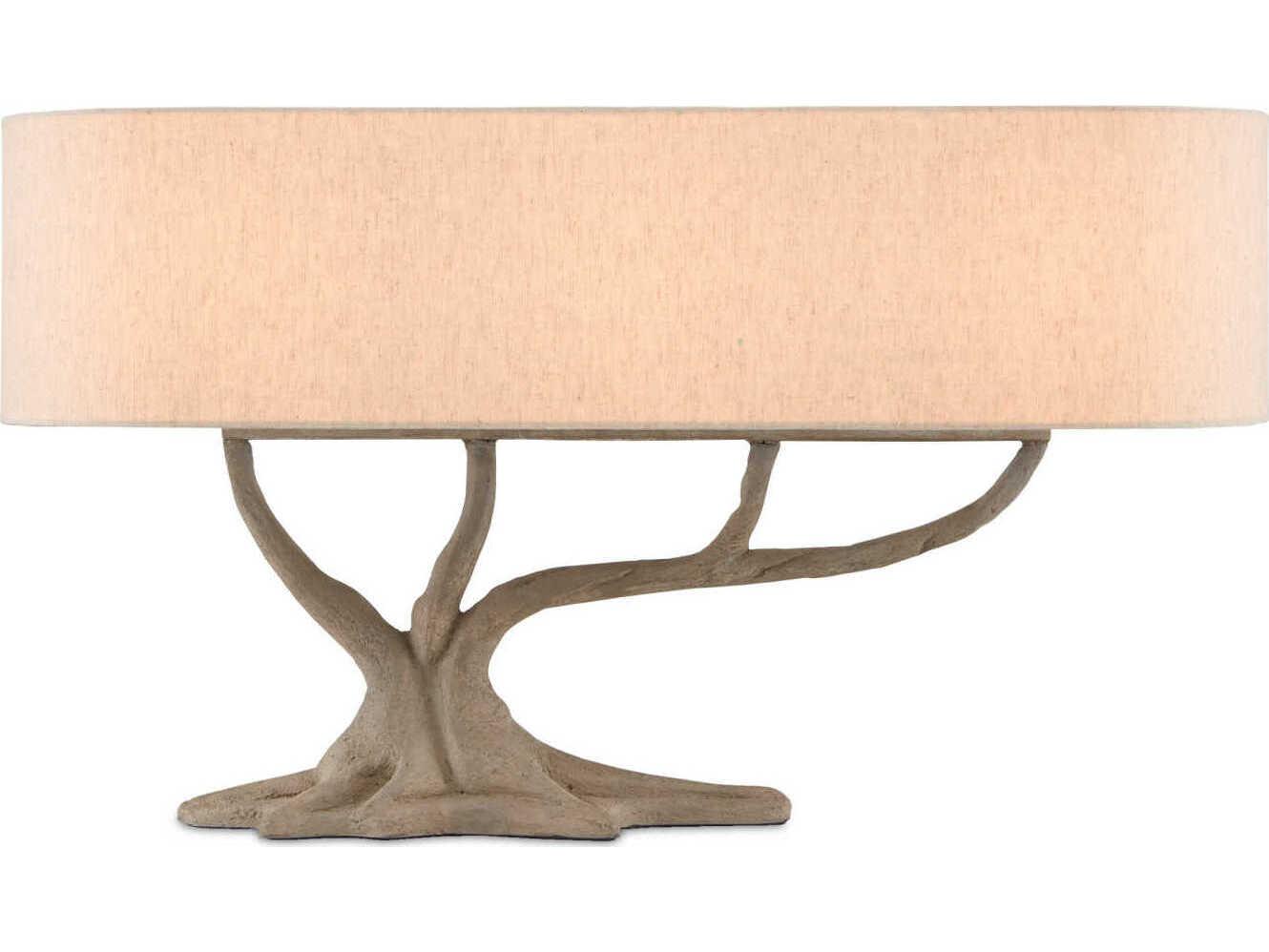 Currey & Company Cotswold Concrete Gray Table Lamp