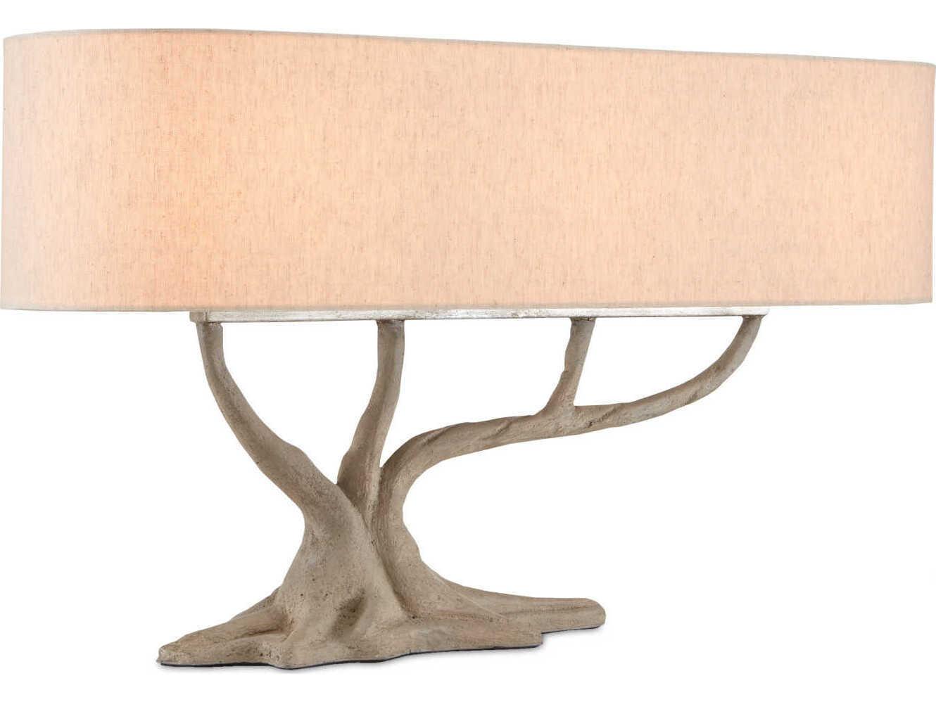 Currey & Company Cotswold Concrete Gray Table Lamp