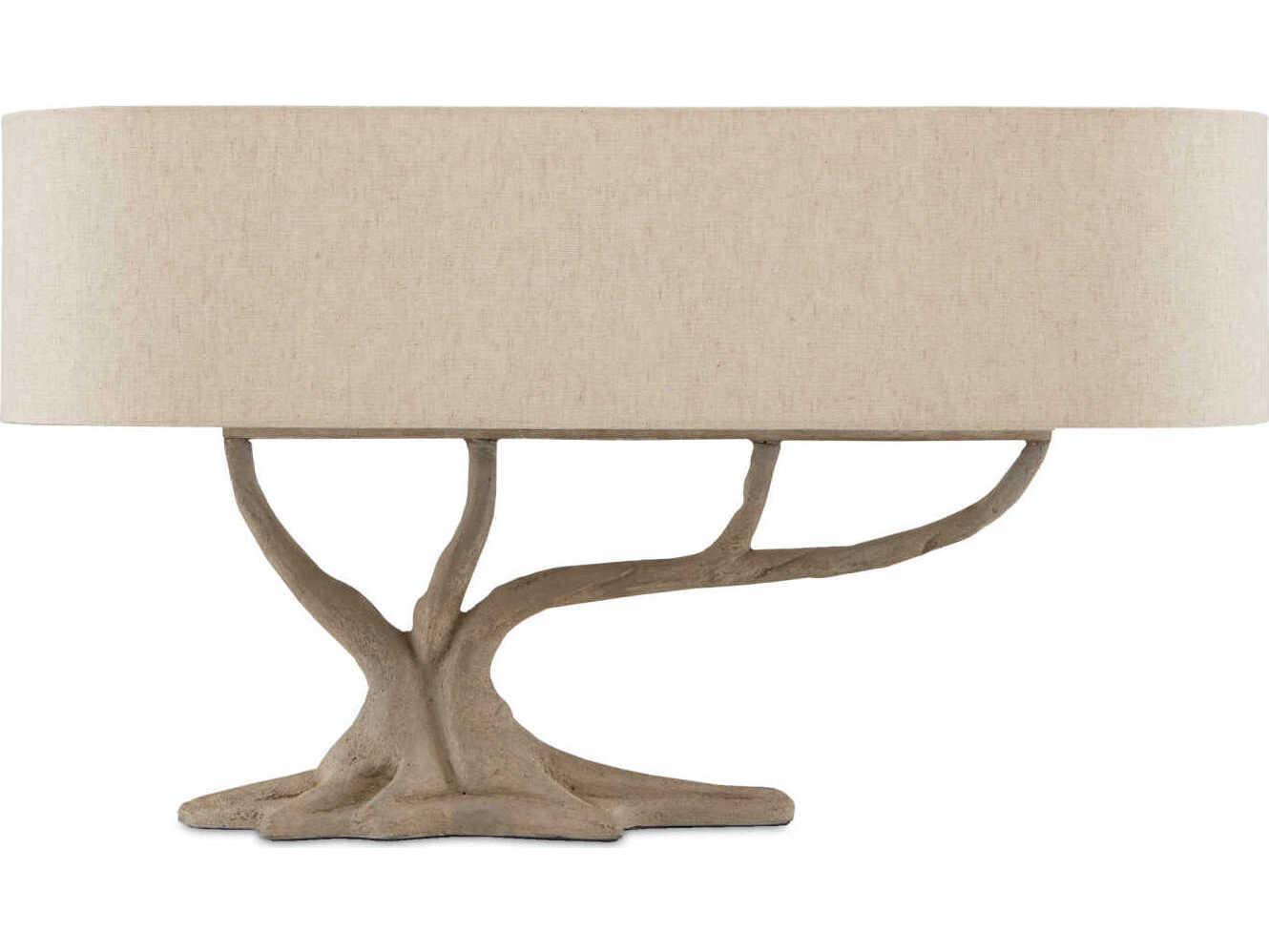 Currey & Company Cotswold Concrete Gray Table Lamp