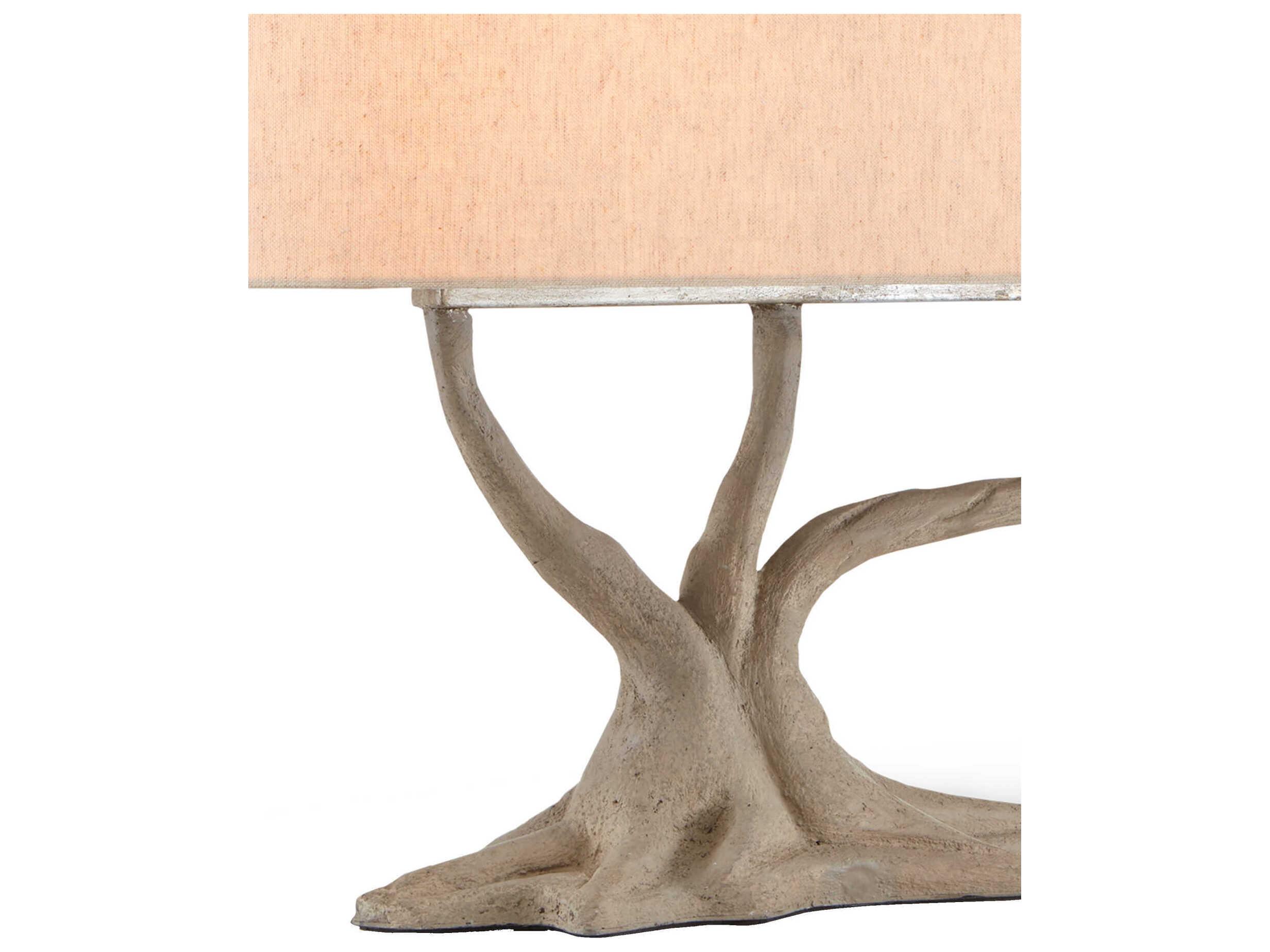 Currey & Company Cotswold Concrete Gray Table Lamp