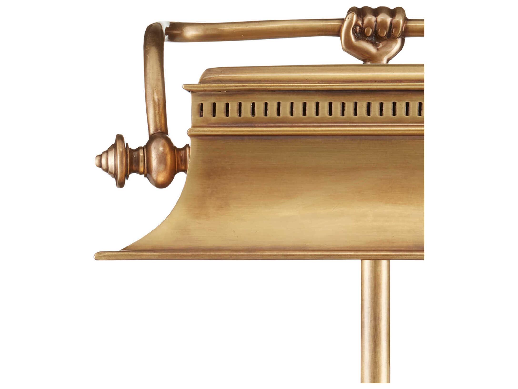 Currey & Company Malvasia Vintage Brass Desk Lamp