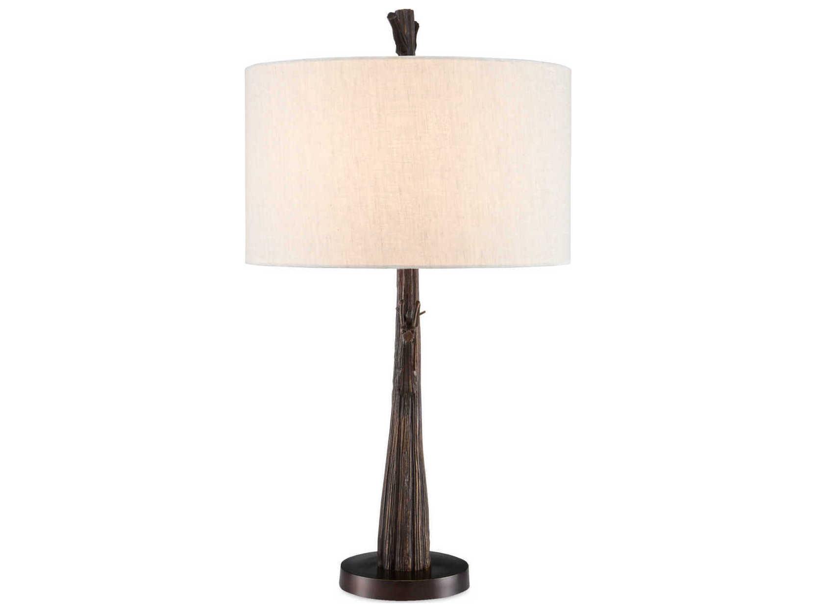 Currey & Company Grasshopper Bronze Buffet Lamp