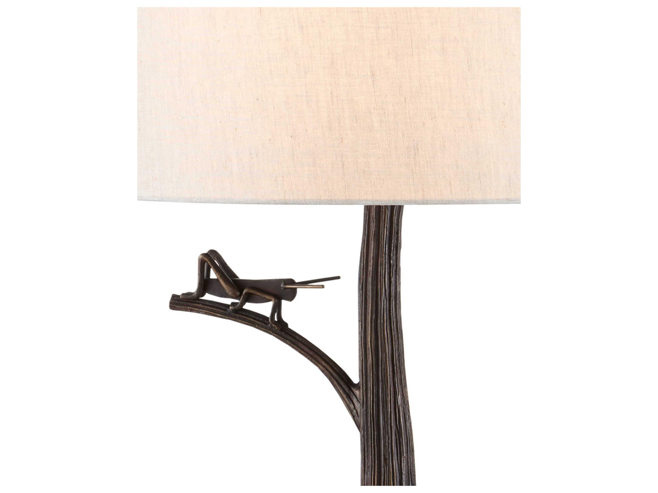 Currey & Company Grasshopper Bronze Buffet Lamp
