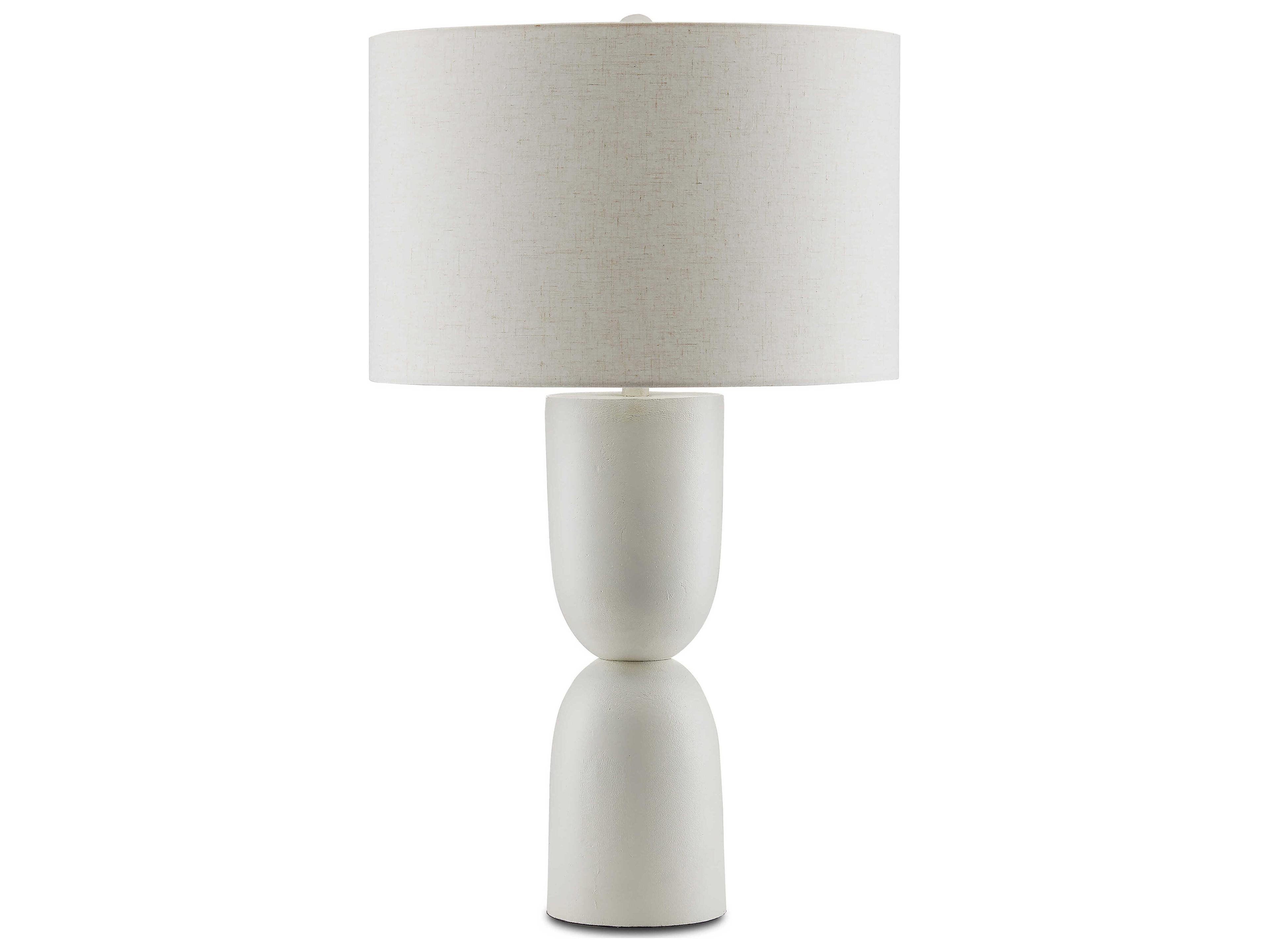 Currey & Company Linz White Buffet Lamp