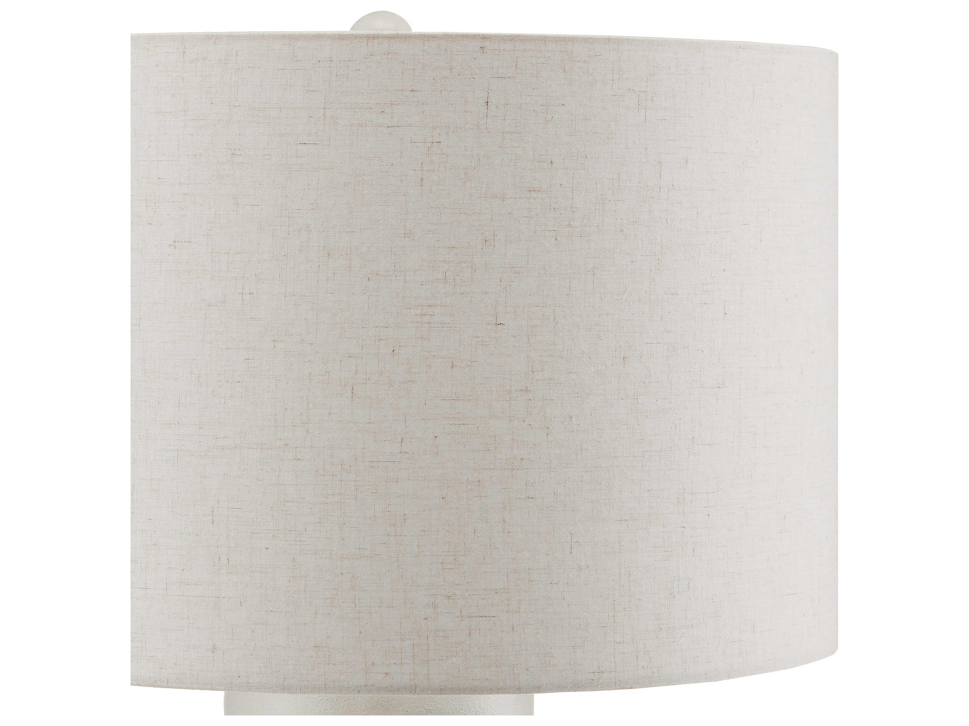 Currey & Company Linz White Buffet Lamp