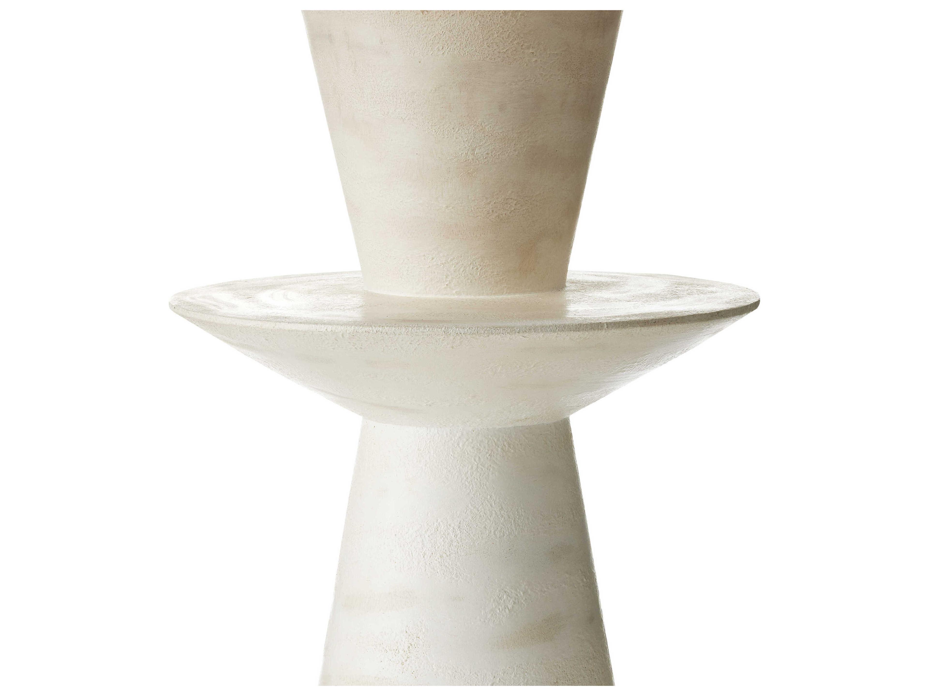 Currey & Company Cantata White Buffet Lamp