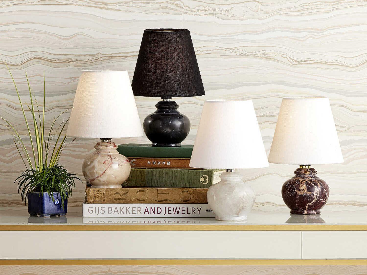 Currey & Company Piccolo Oxblood Brown Table Lamp