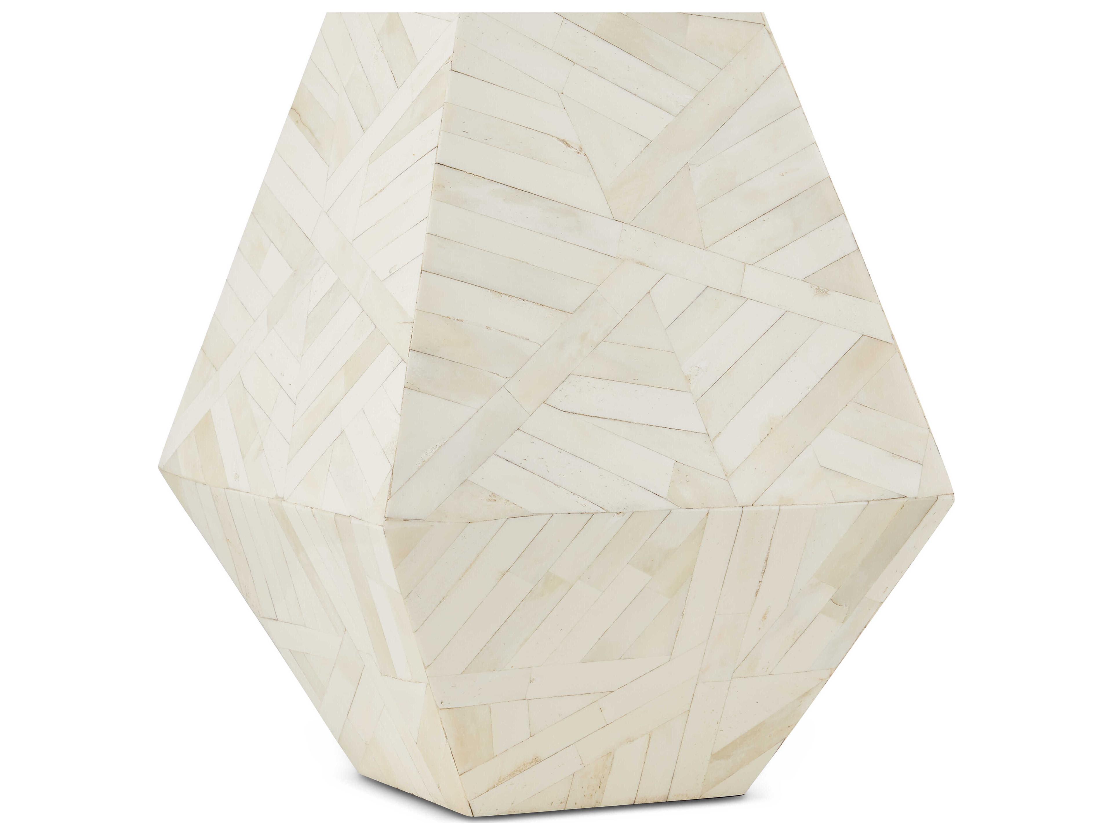 Currey & Company Elysium Natural Oatmeal Linen White Buffet Lamp