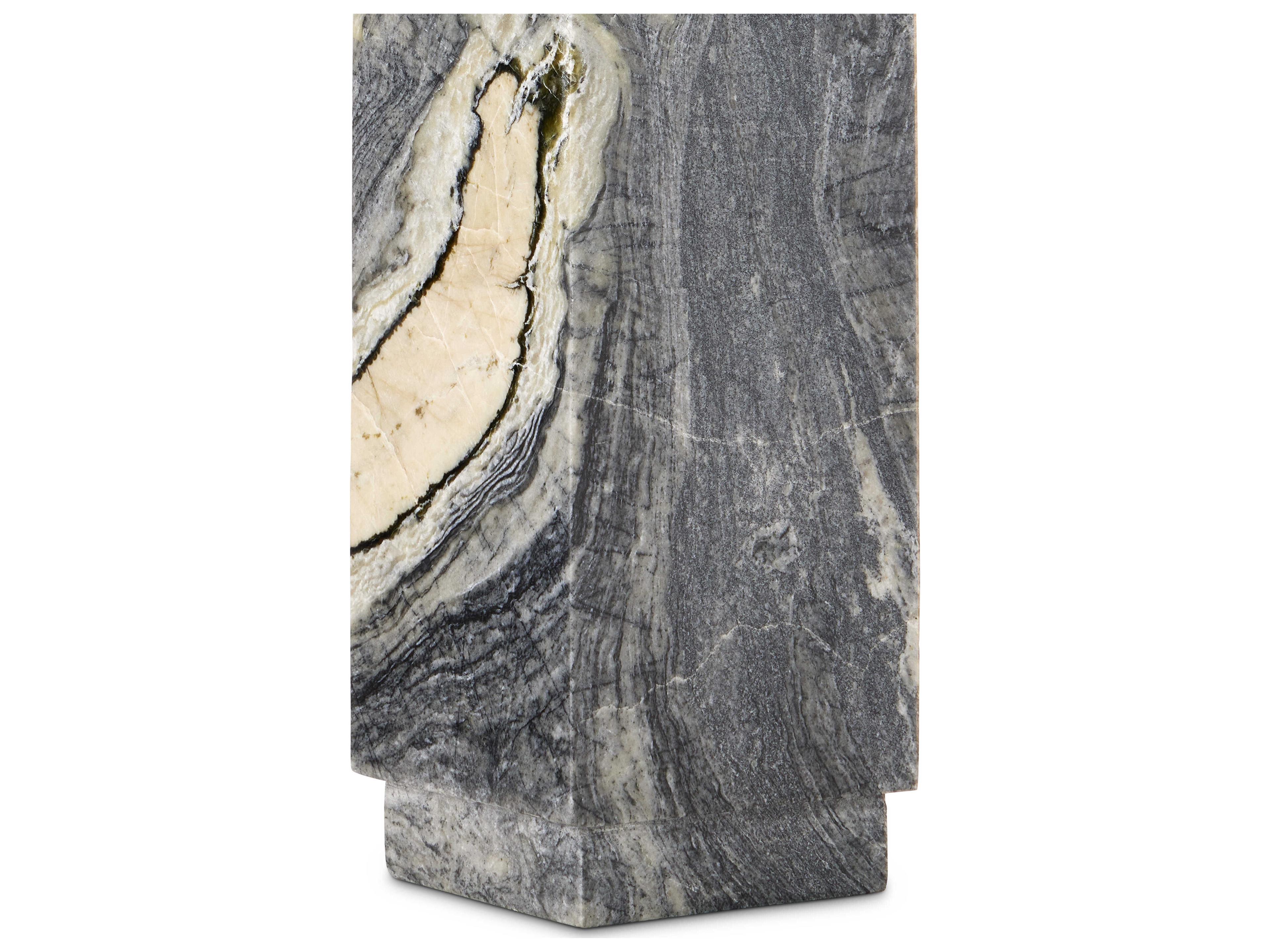 Currey & Company Ashlar Natural Gray Table Lamp