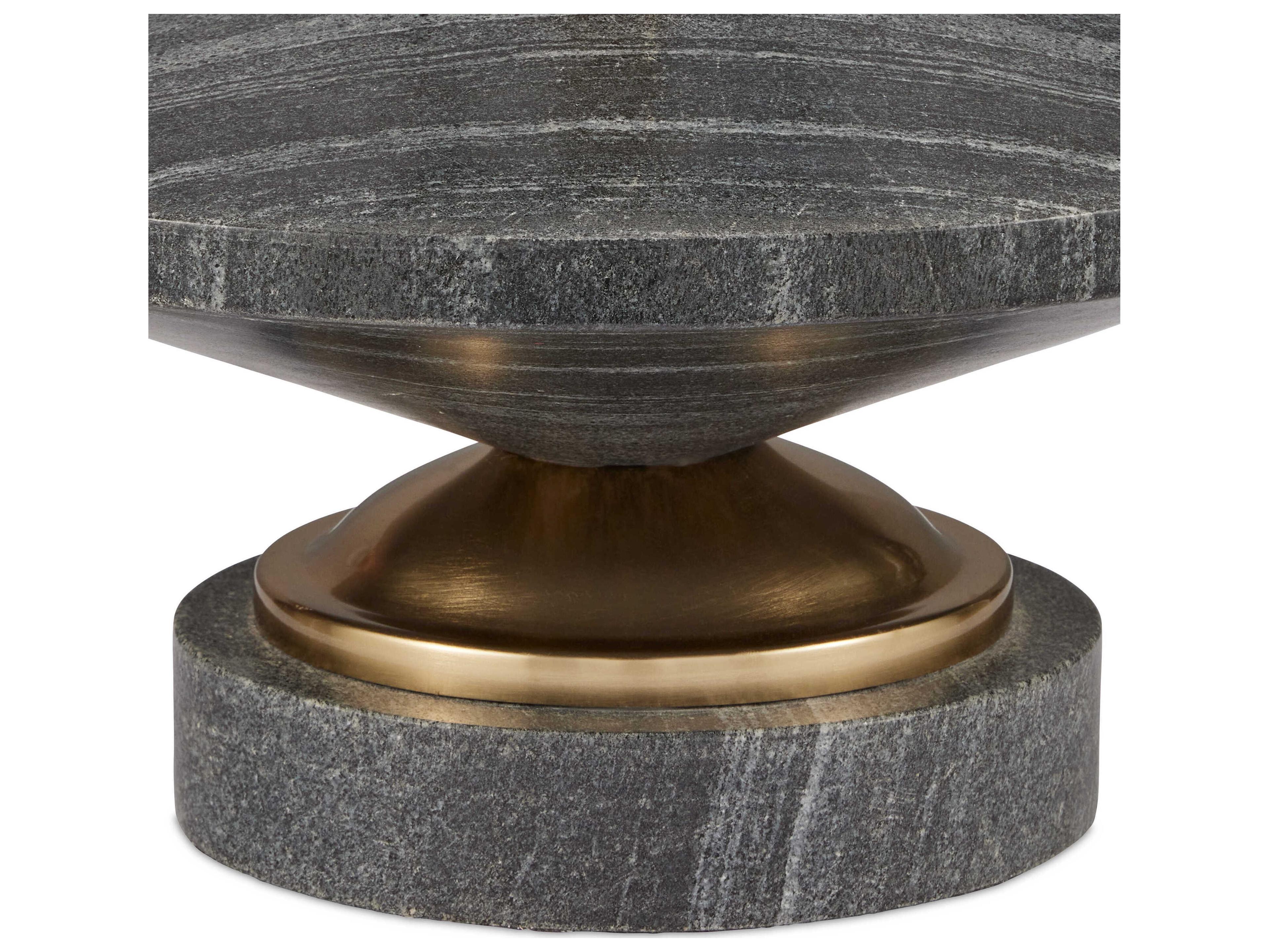 Currey & Company Jebel Natural Brushed Brass Beige Linen Table Lamp