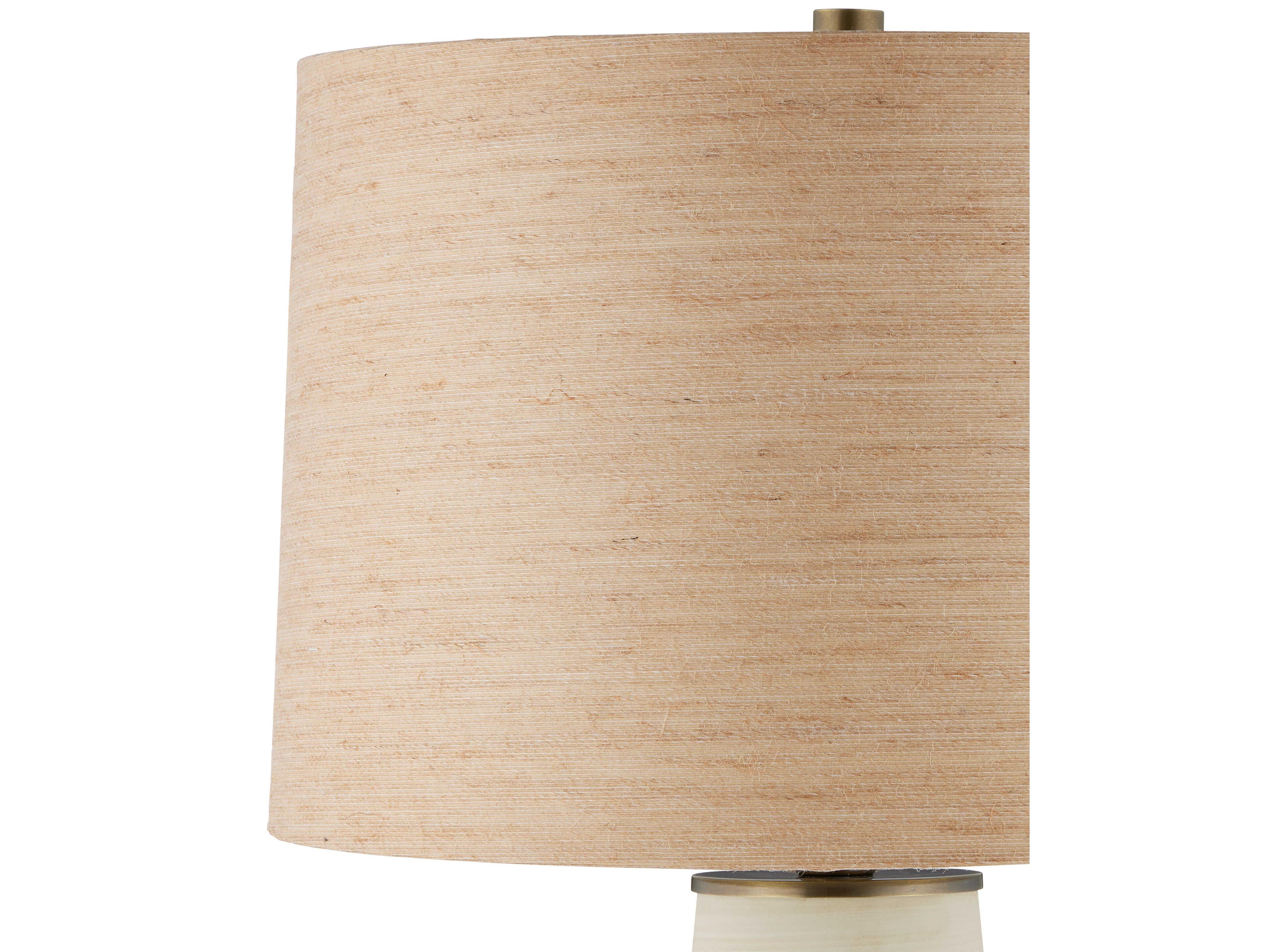 Currey & Company Geologie Brown Natural Rope Buffet Lamp