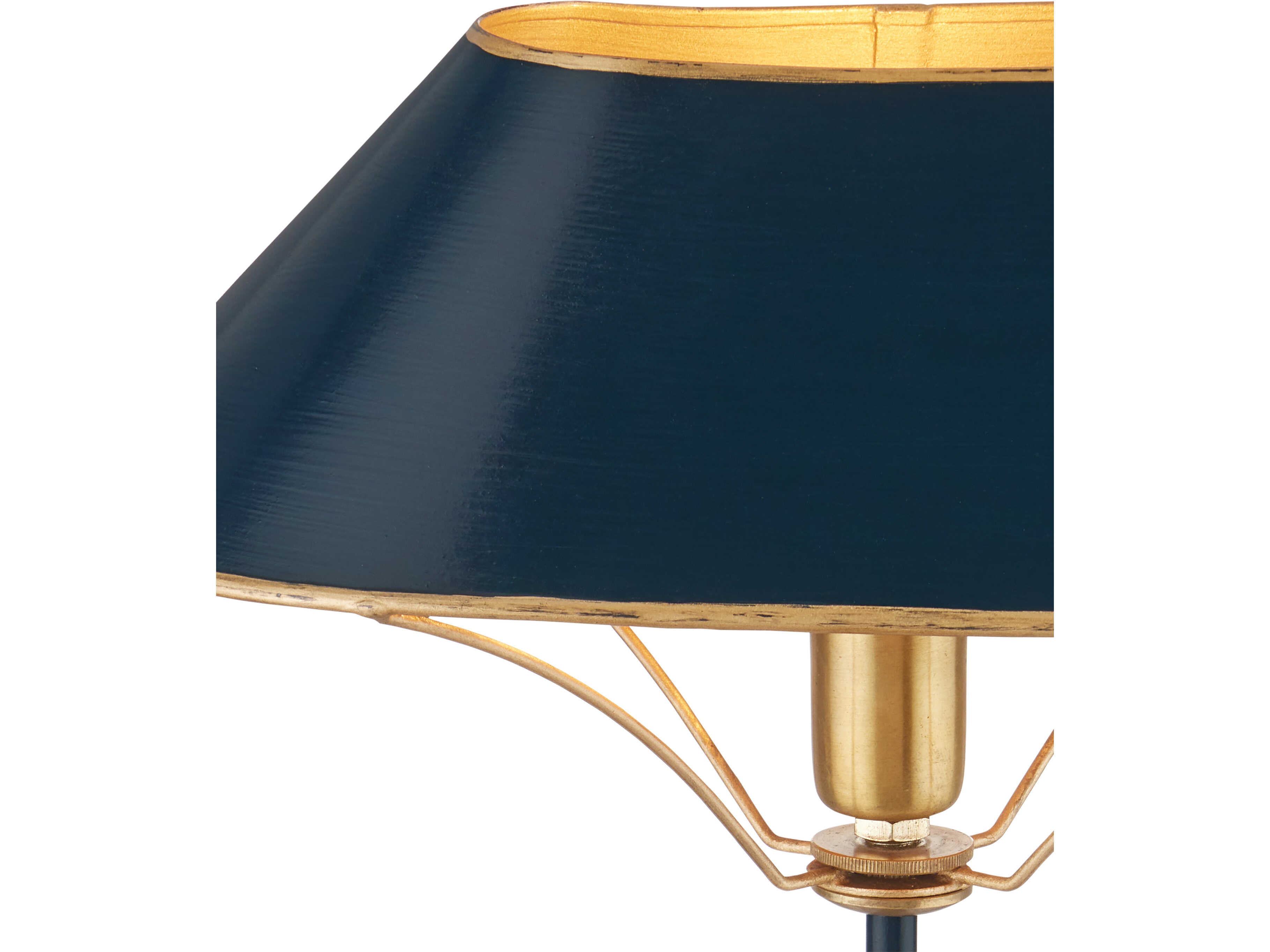 Currey & Company Daphne Navy Gold Table Lamp