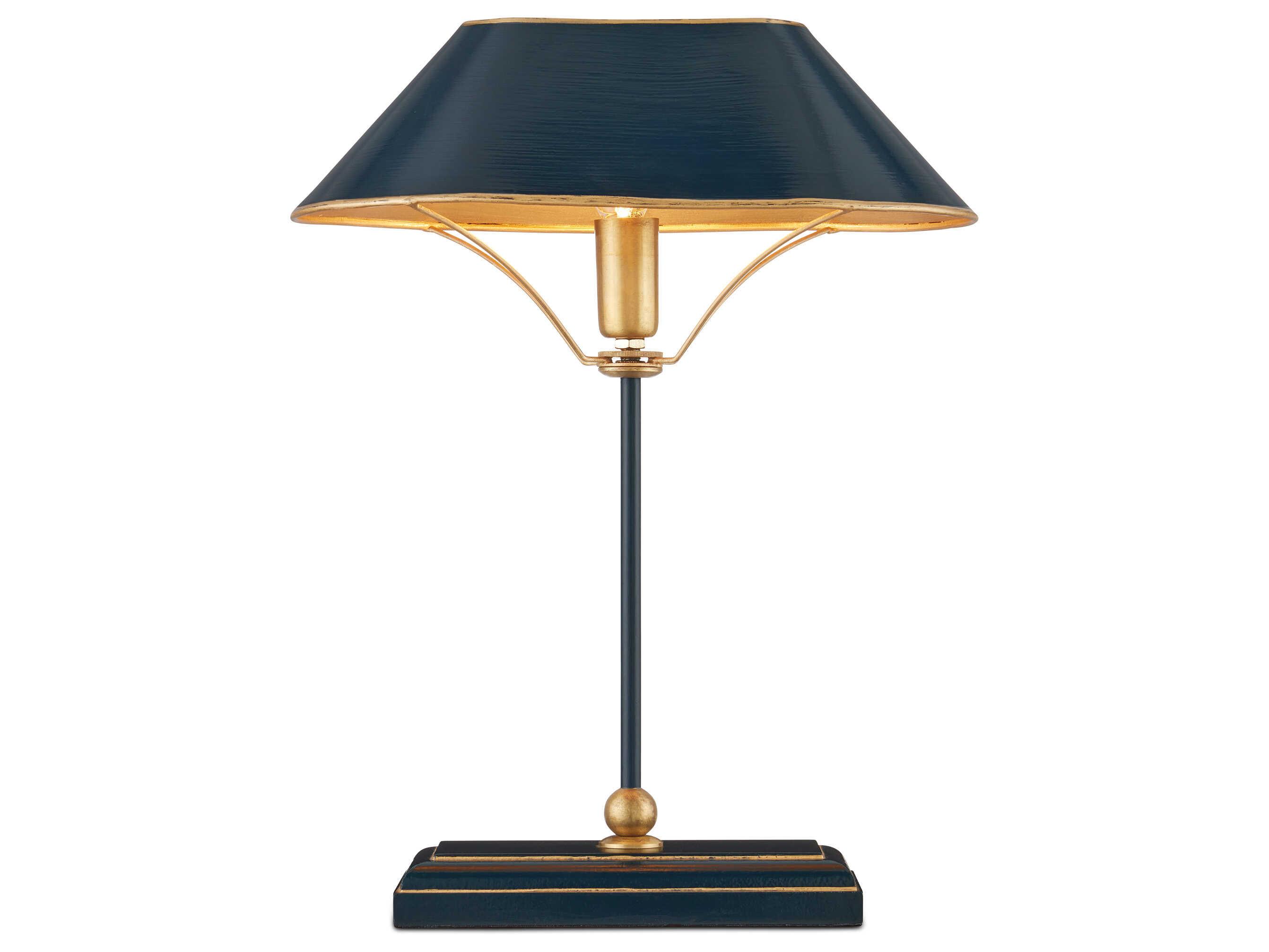 Currey & Company Daphne Navy Gold Table Lamp
