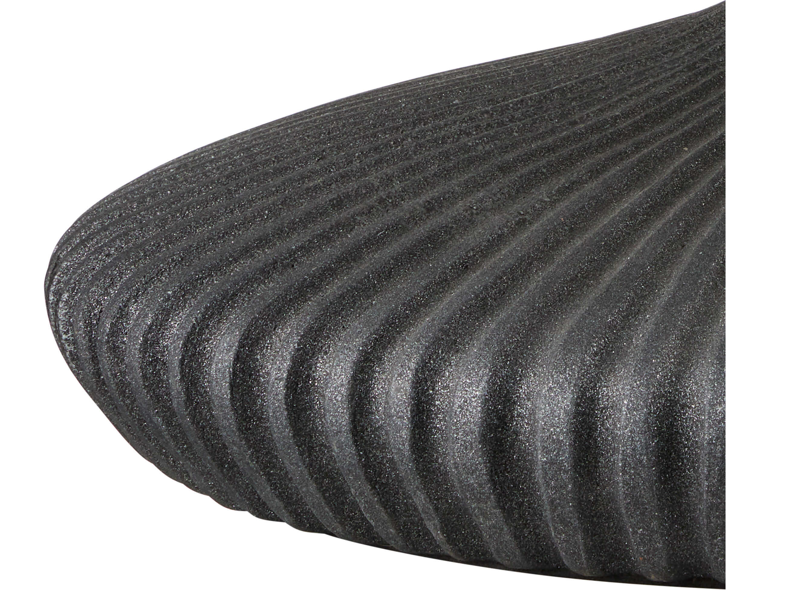 Currey & Company Mythmaker Black Granite Satin Light Natural Linen Table Lamp