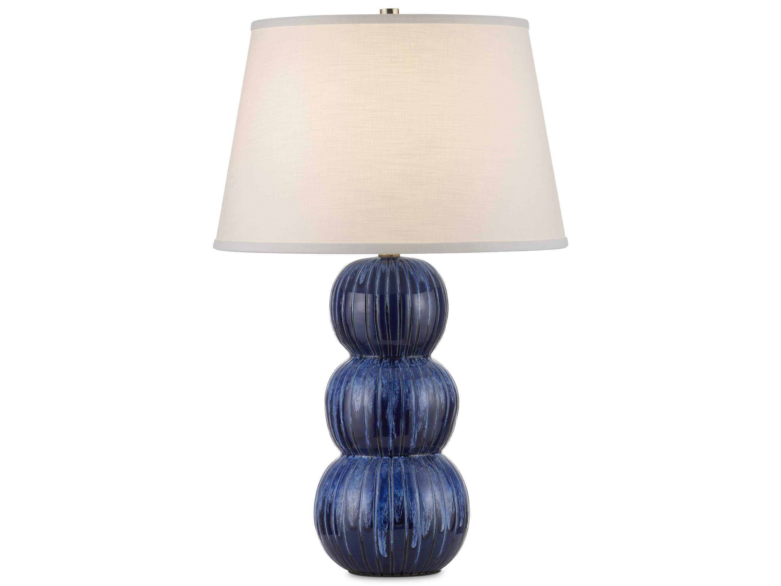 Currey & Company Salacia Blue Buffet Lamp