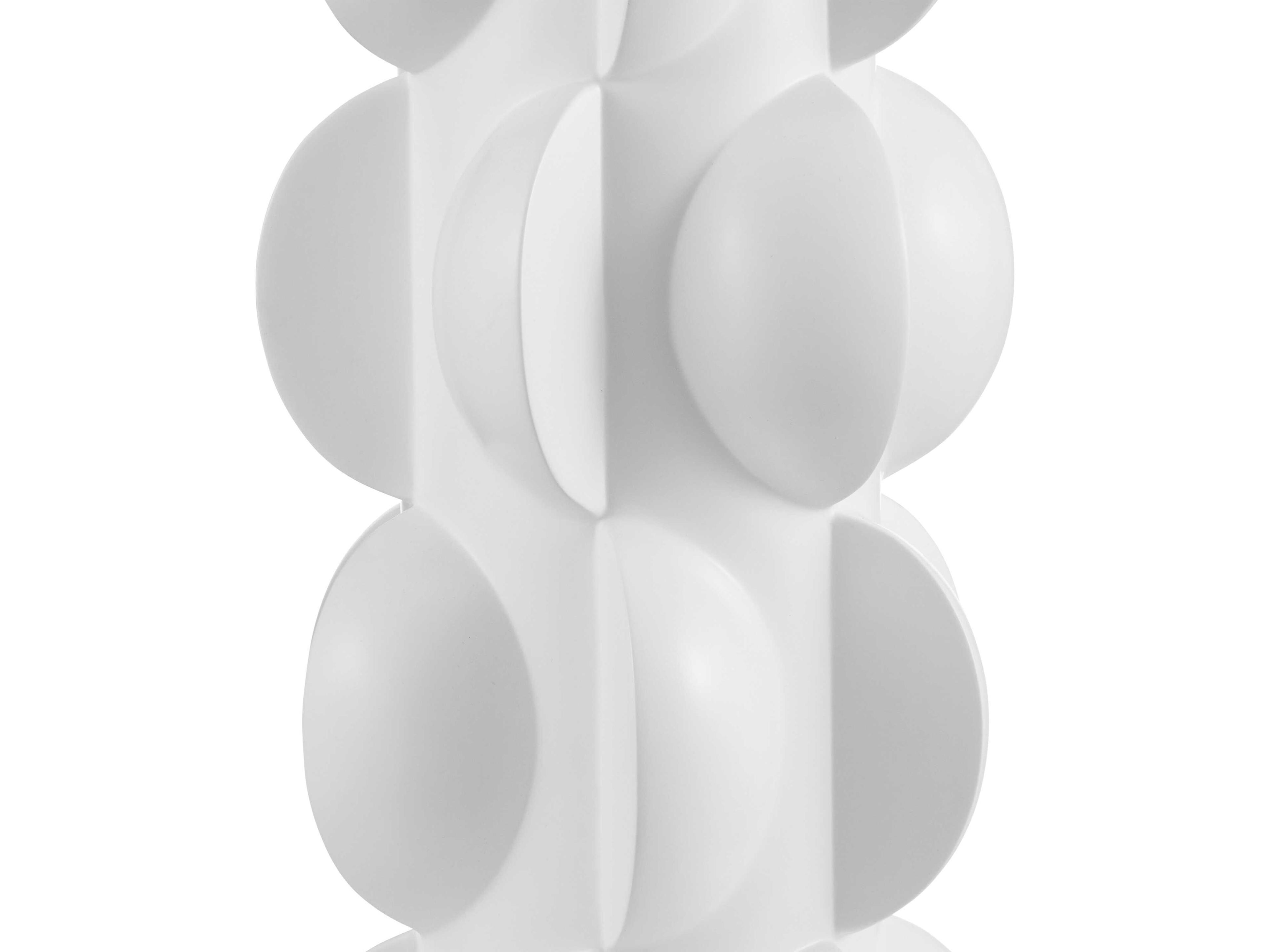 Currey & Company Salizzole White Linen Buffet Lamp