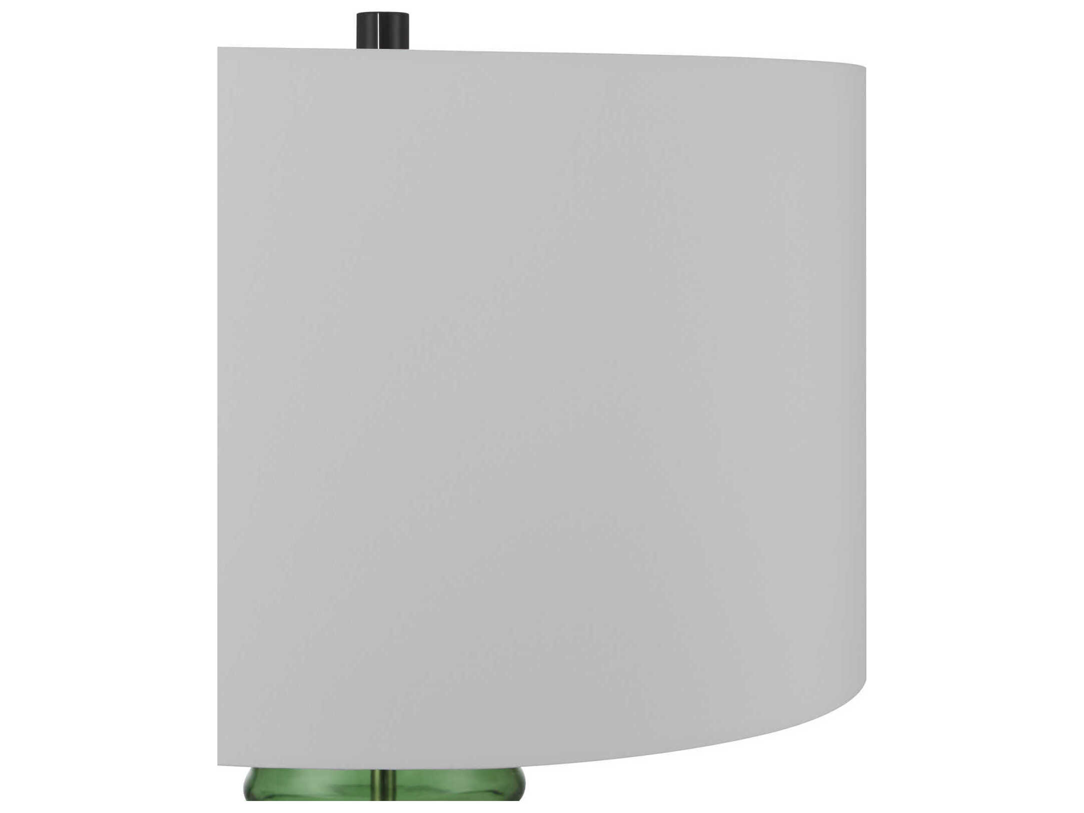 Currey & Company Balsam Green Glossy Black Buffet Lamp