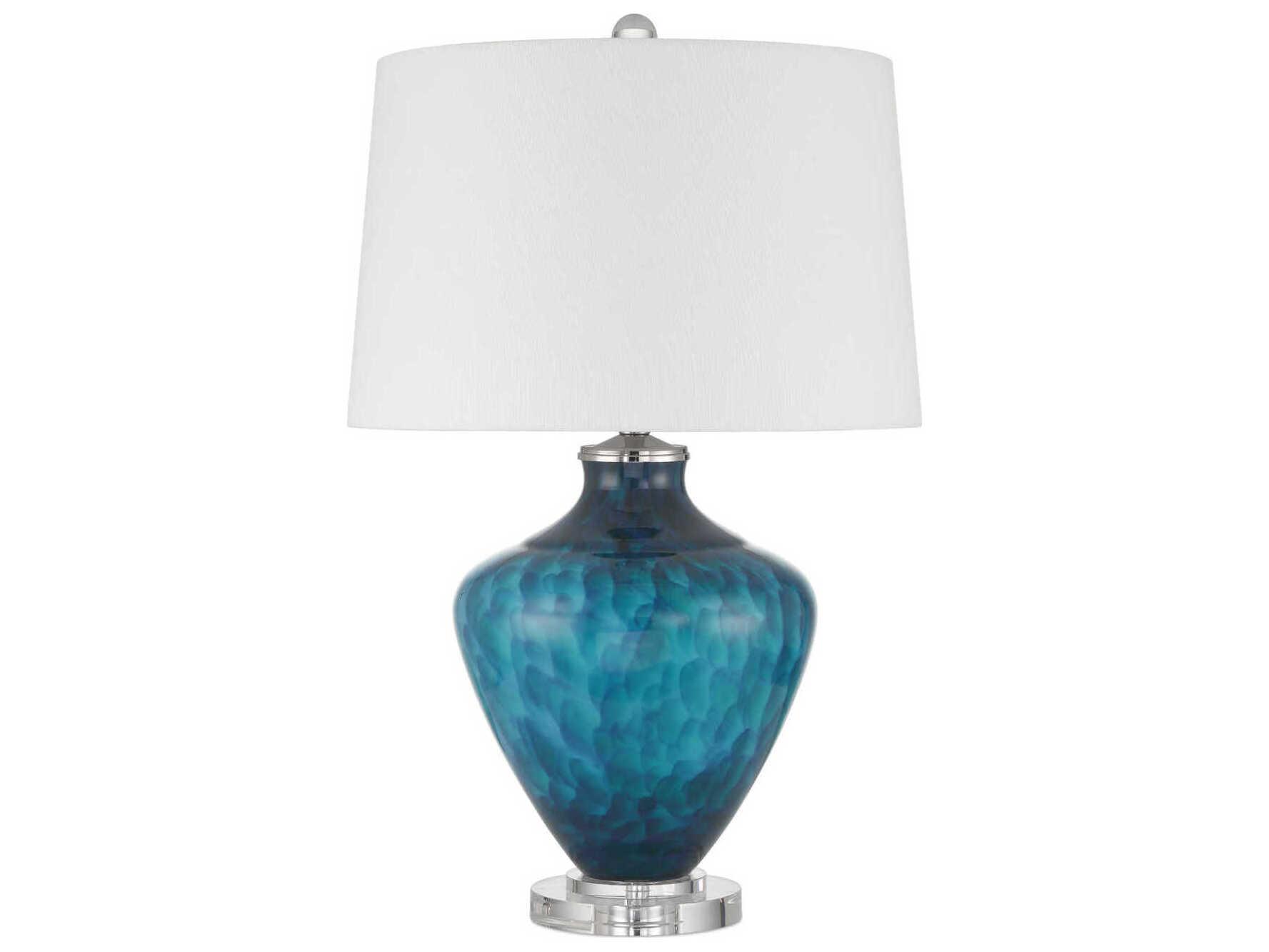 Currey & Company Sapphire Blue Buffet Lamp