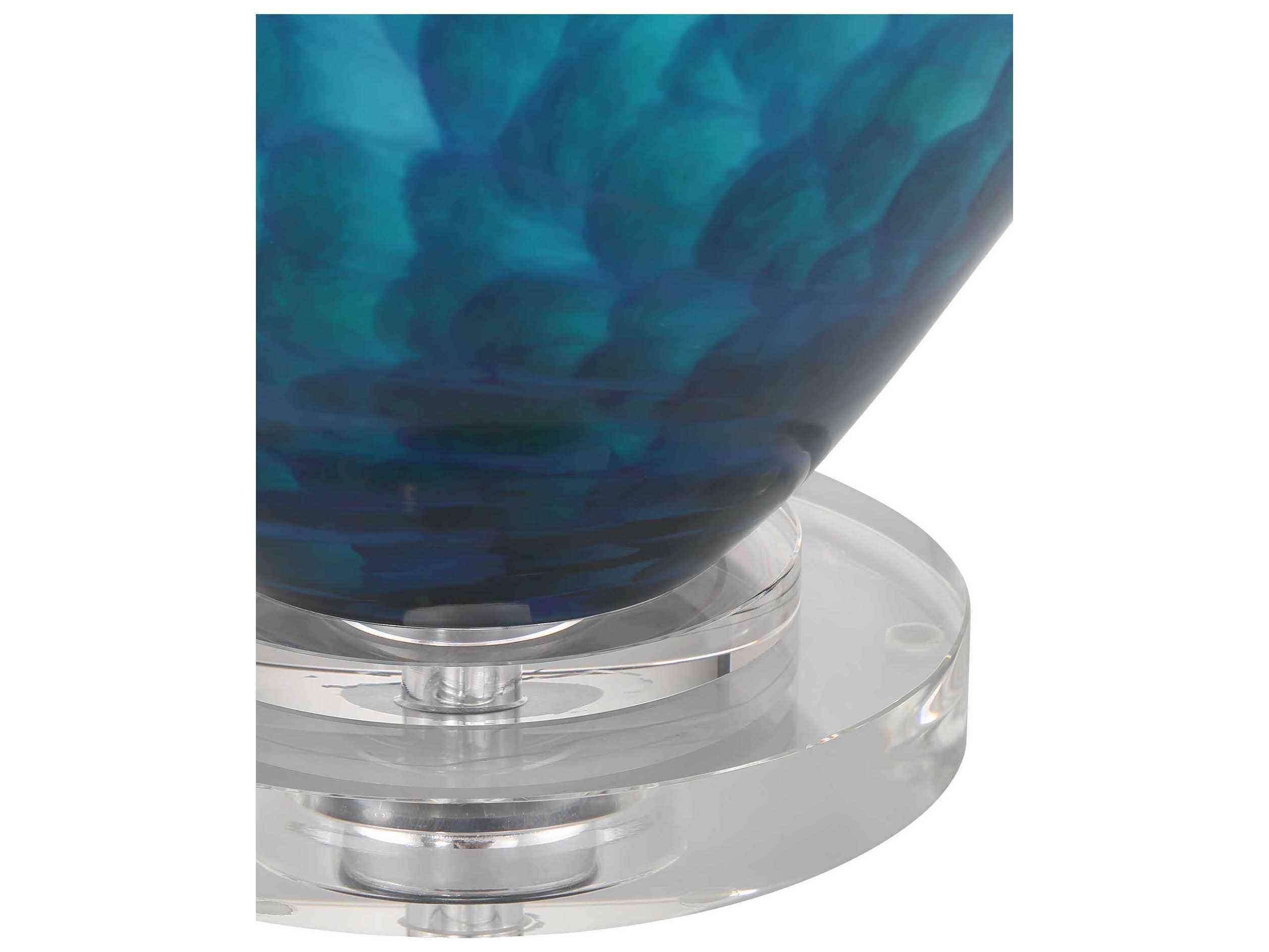 Currey & Company Sapphire Blue Buffet Lamp