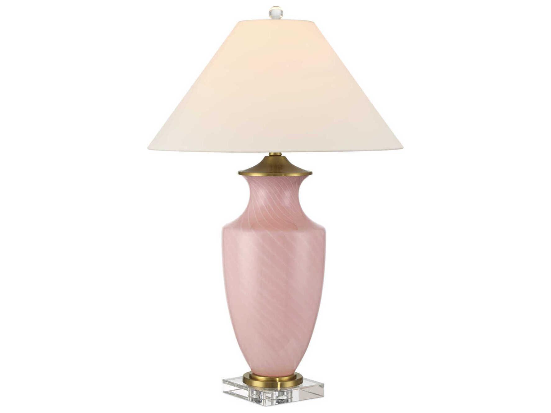 Currey & Company Lucy Pink Buffet Lamp