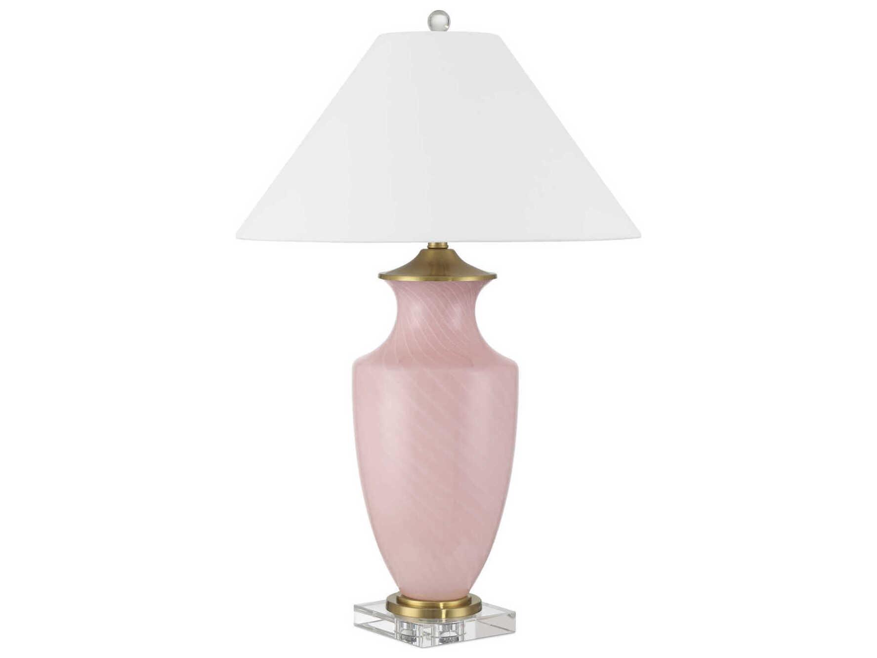Currey & Company Lucy Pink Buffet Lamp