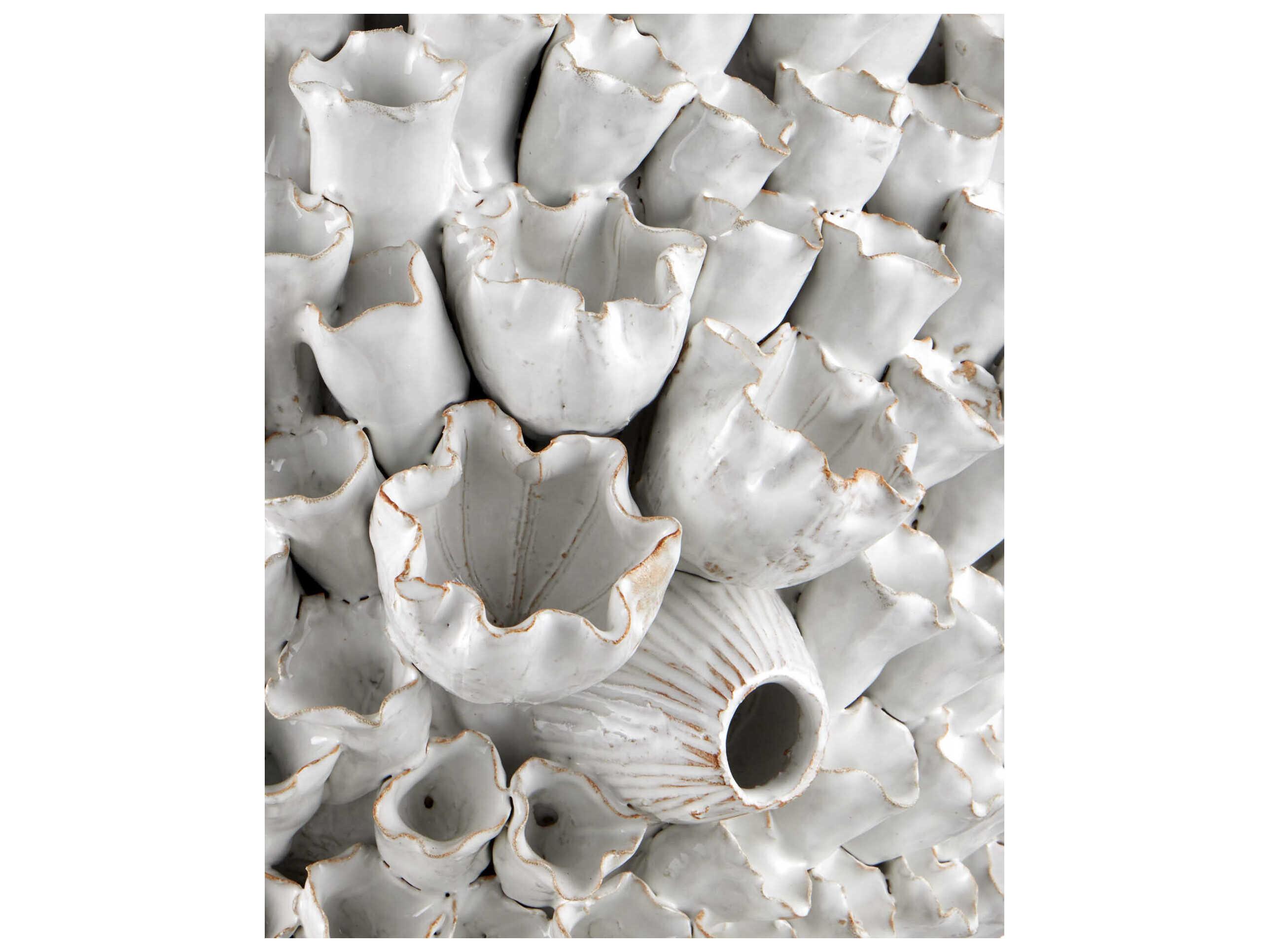 Currey & Company Manitapi White Linen Buffet Lamp