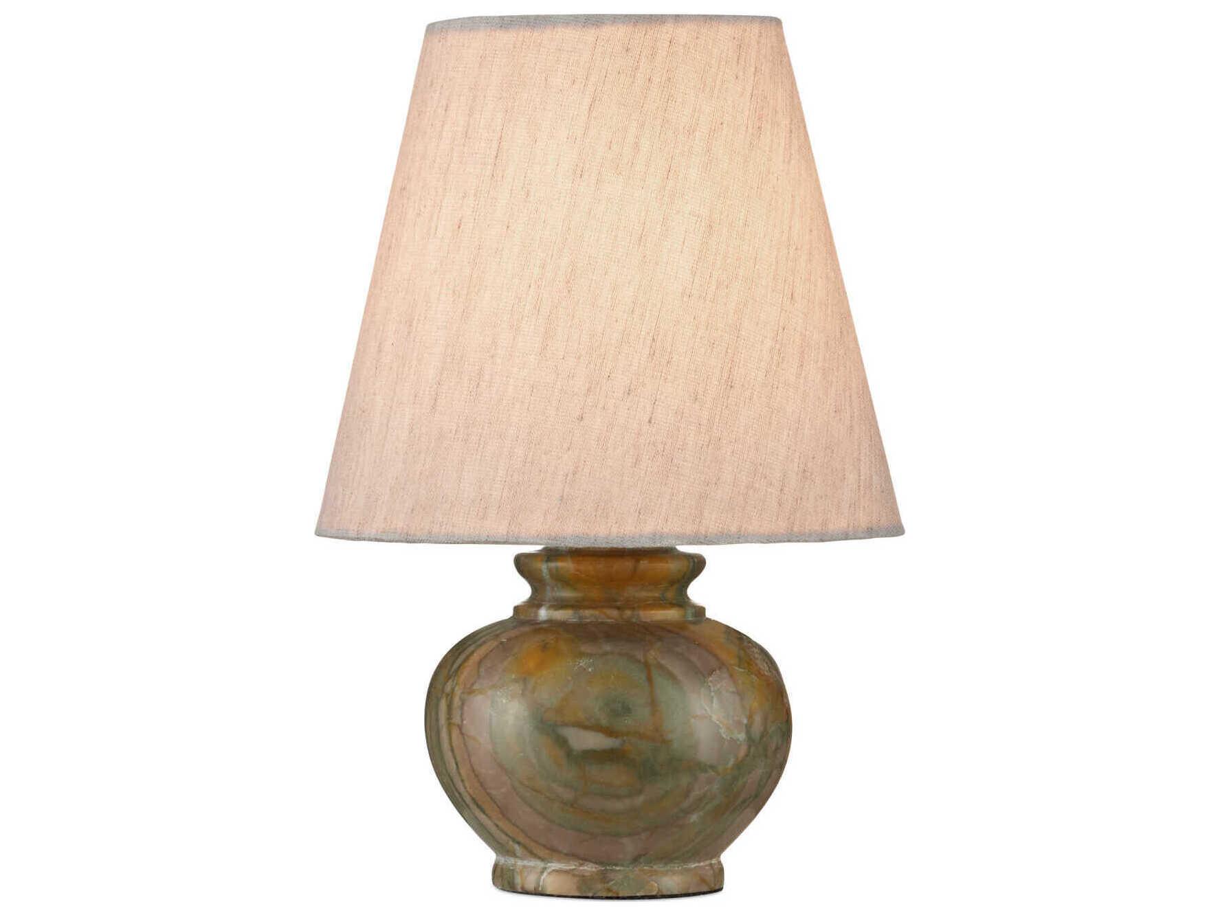 Currey & Company Piccolo 1-Light Natural Green Table Lamp