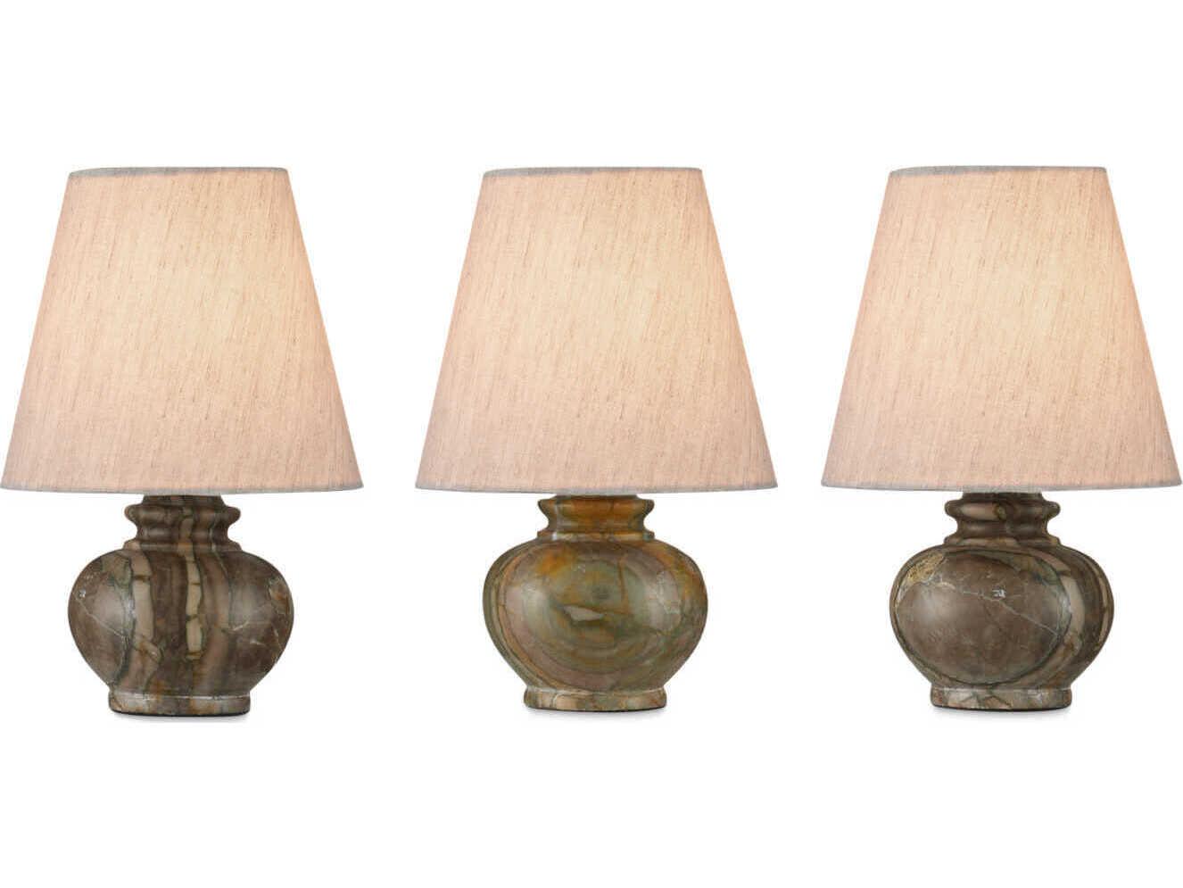 Currey & Company Piccolo 1-Light Natural Green Table Lamp