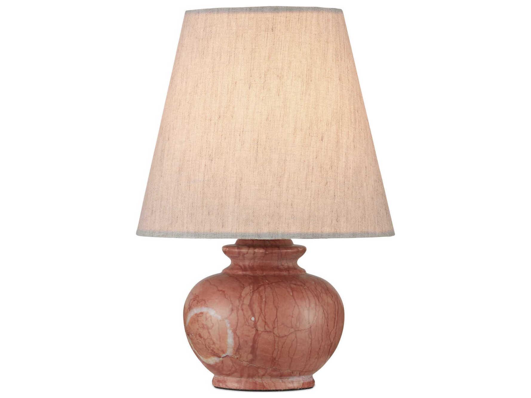 Currey & Company Piccolo 1-Light Natural Rose Table Lamp