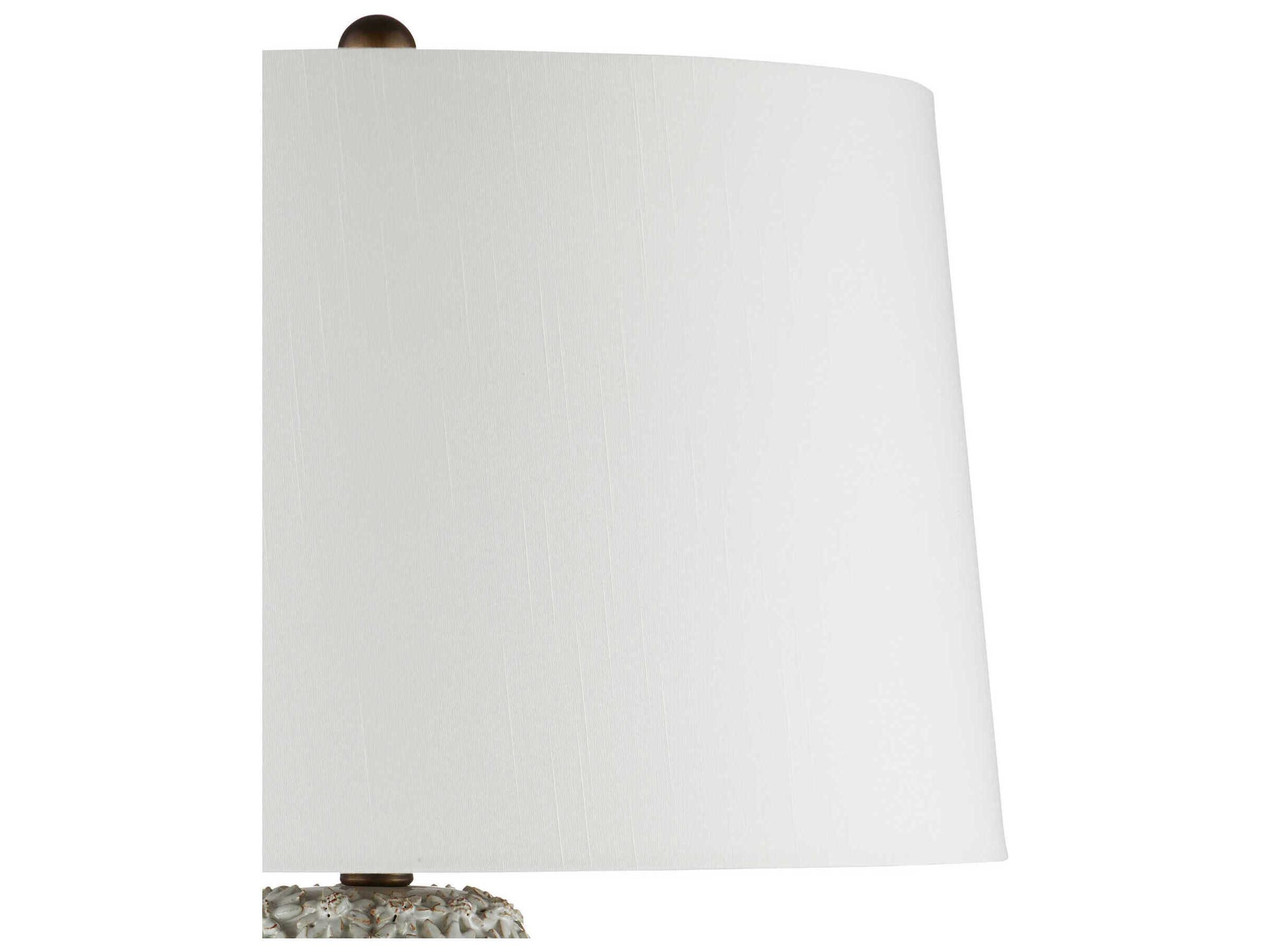 Currey & Company Jessamine White Buffet Lamp