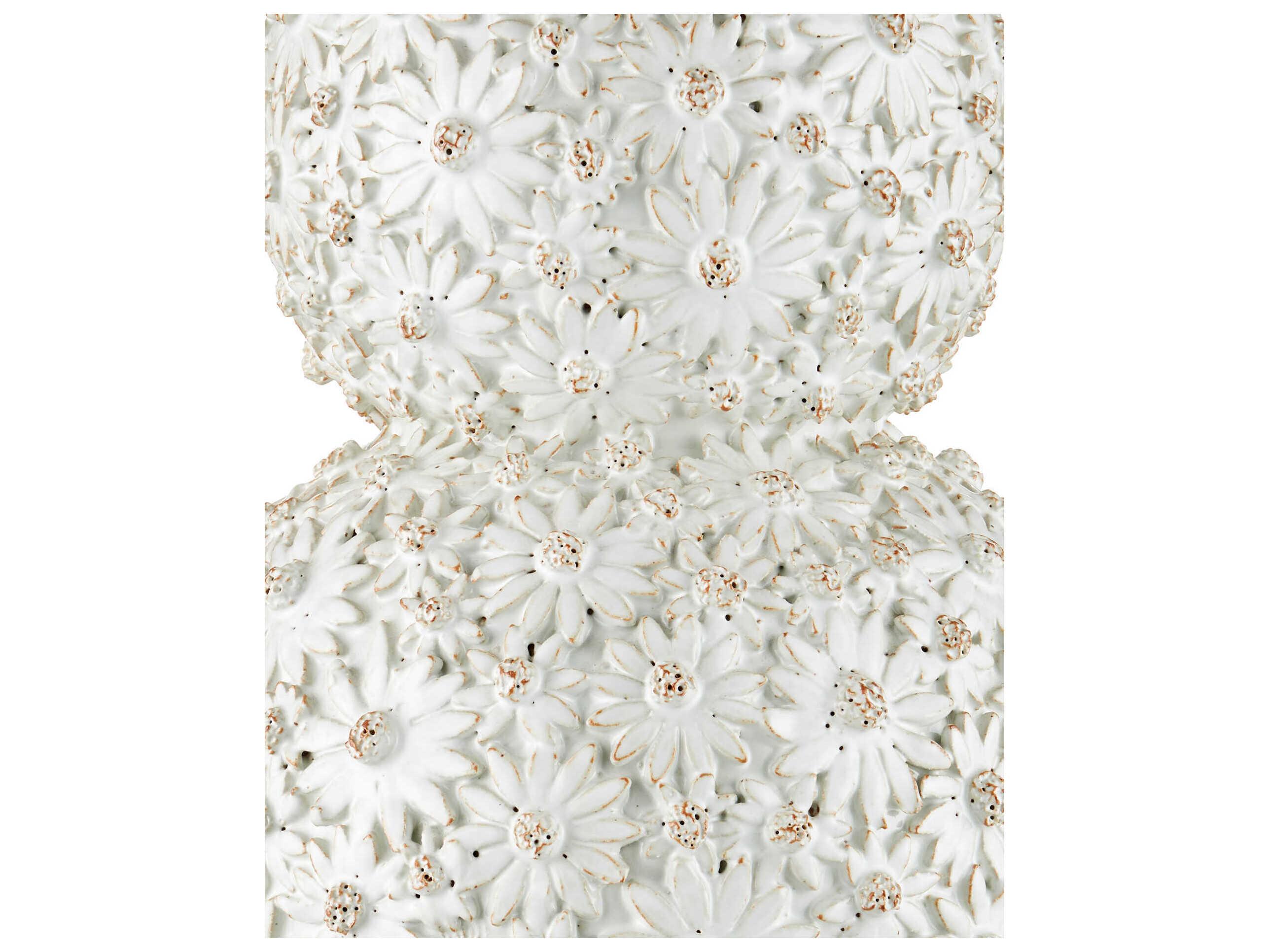 Currey & Company Jessamine White Buffet Lamp