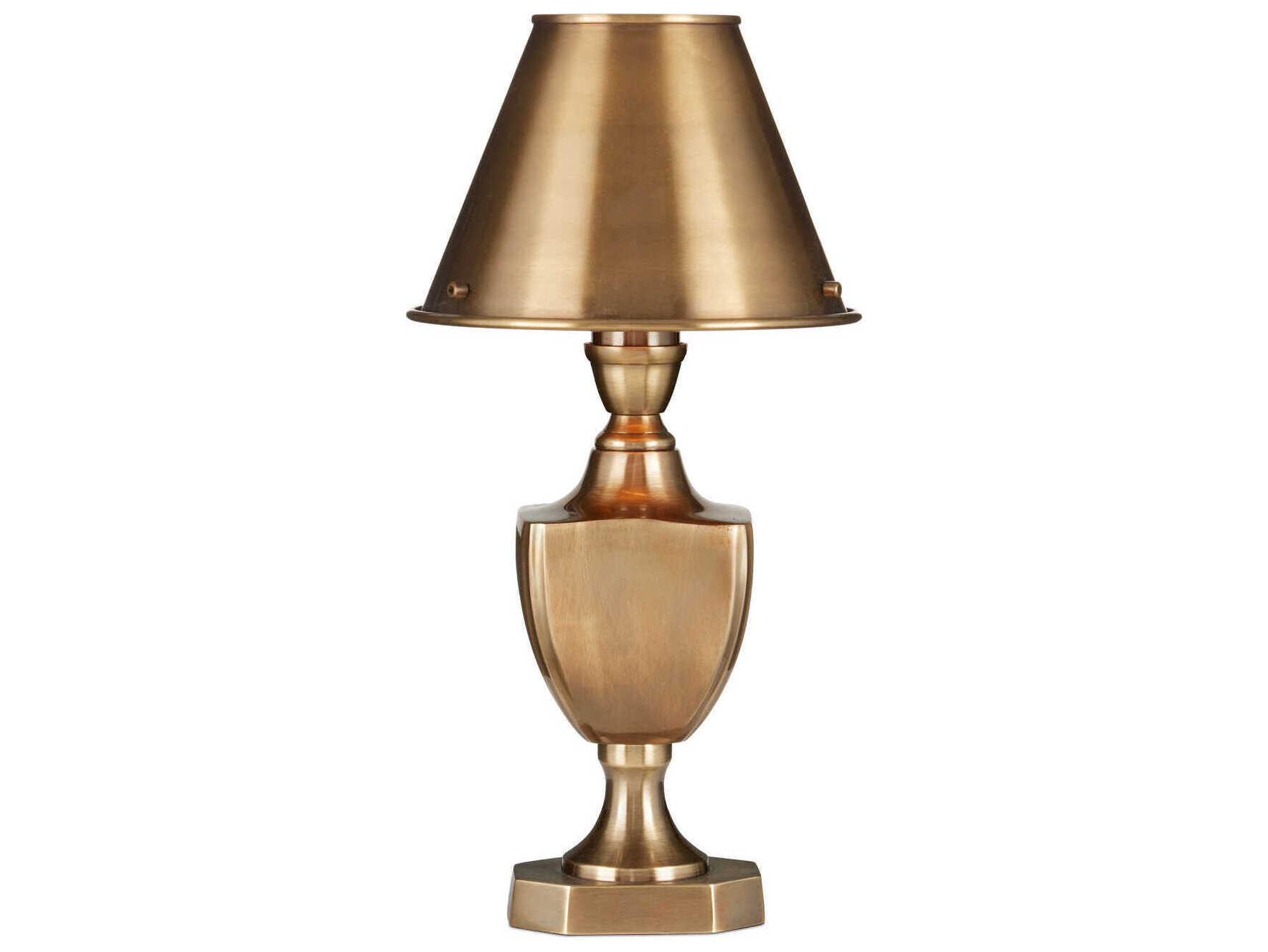 Currey & Company Waddill Antique Brass Table Lamp