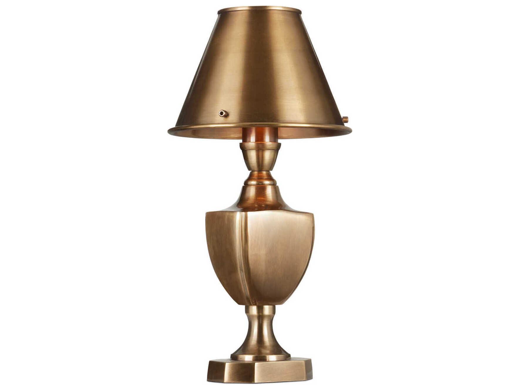 Currey & Company Waddill Antique Brass Table Lamp