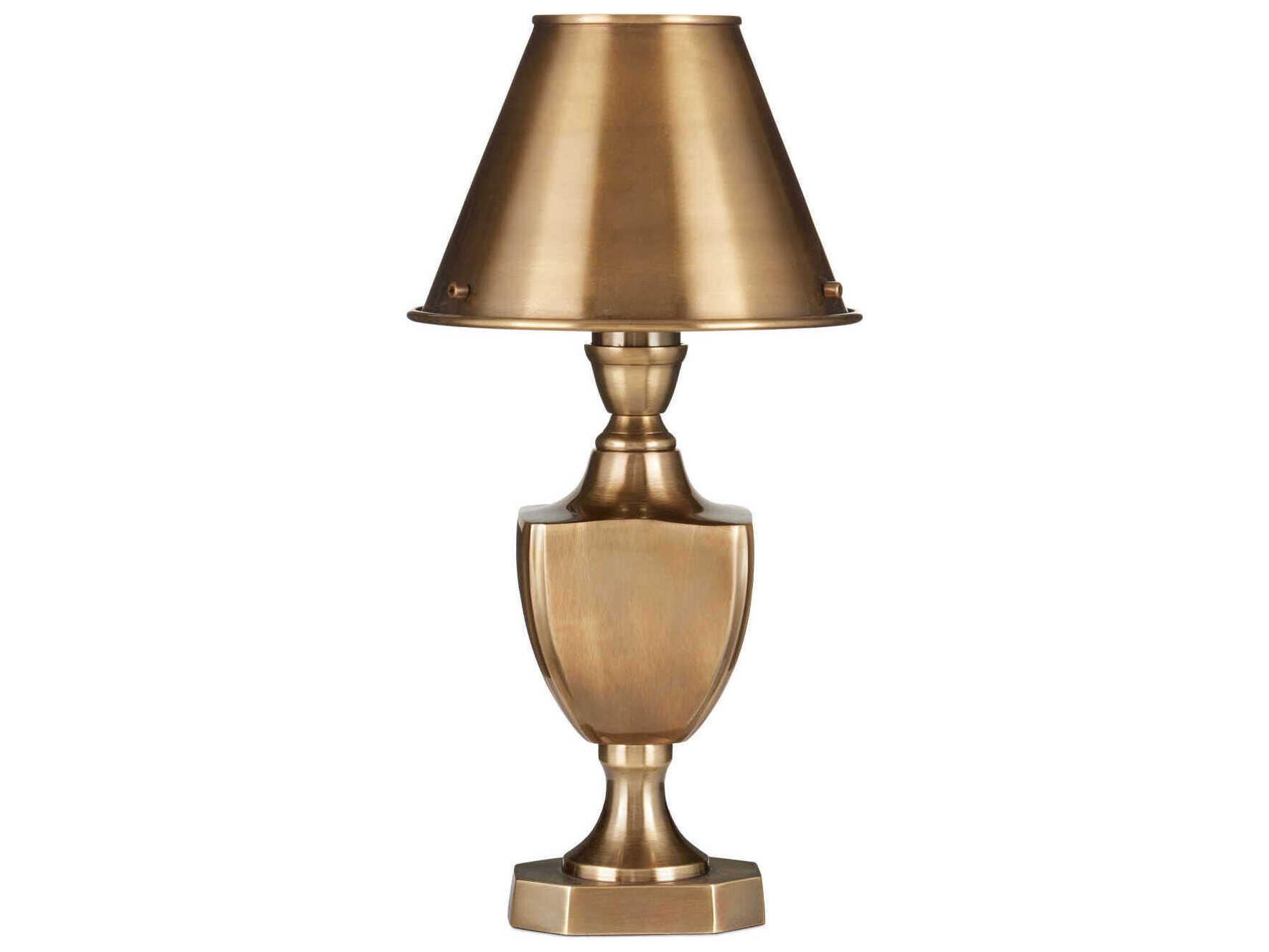 Currey & Company Waddill Antique Brass Table Lamp