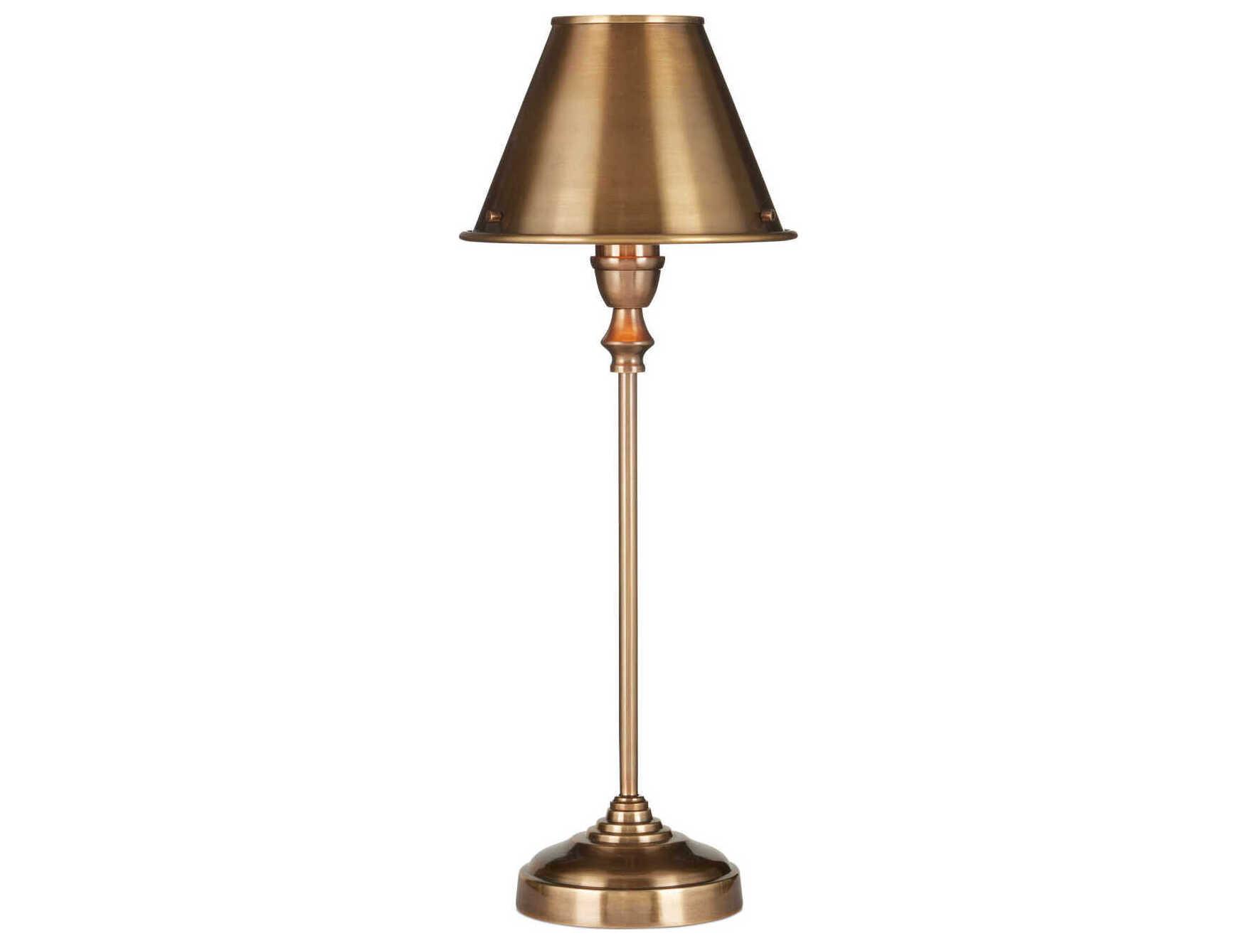 Currey & Company Rowsay Antique Brass Table Lamp