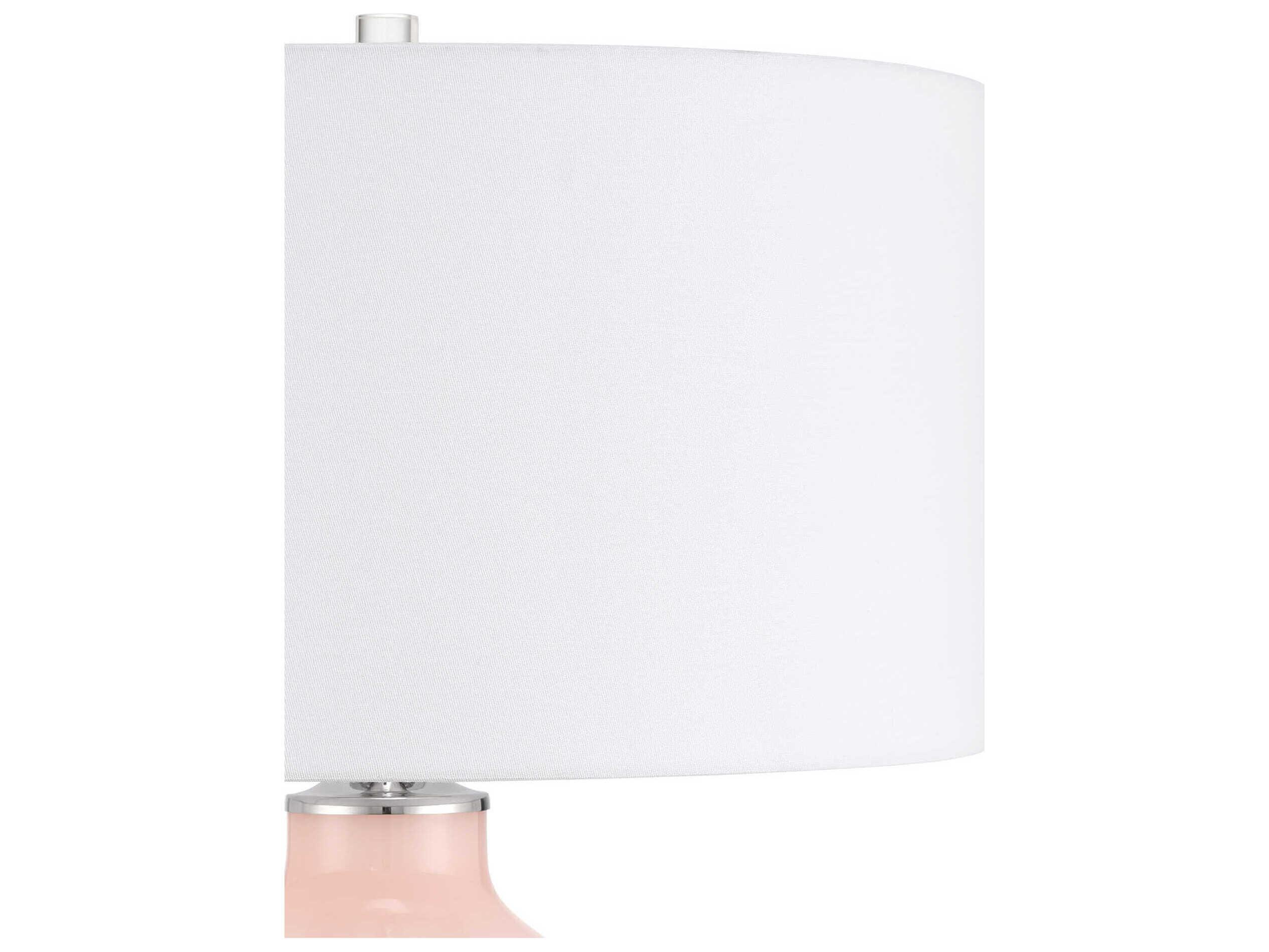 Currey & Company Henrietta Pink Buffet Lamp