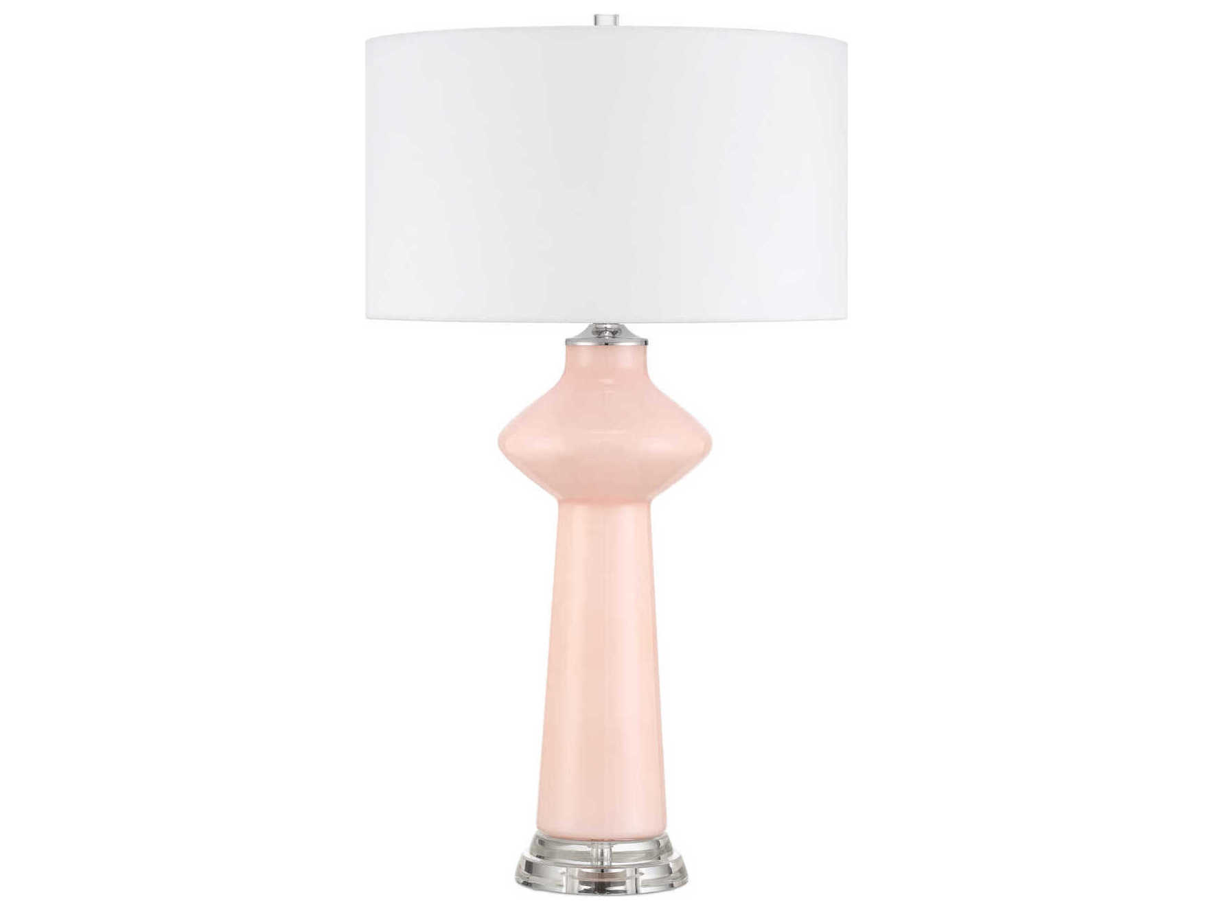 Currey & Company Henrietta Pink Buffet Lamp