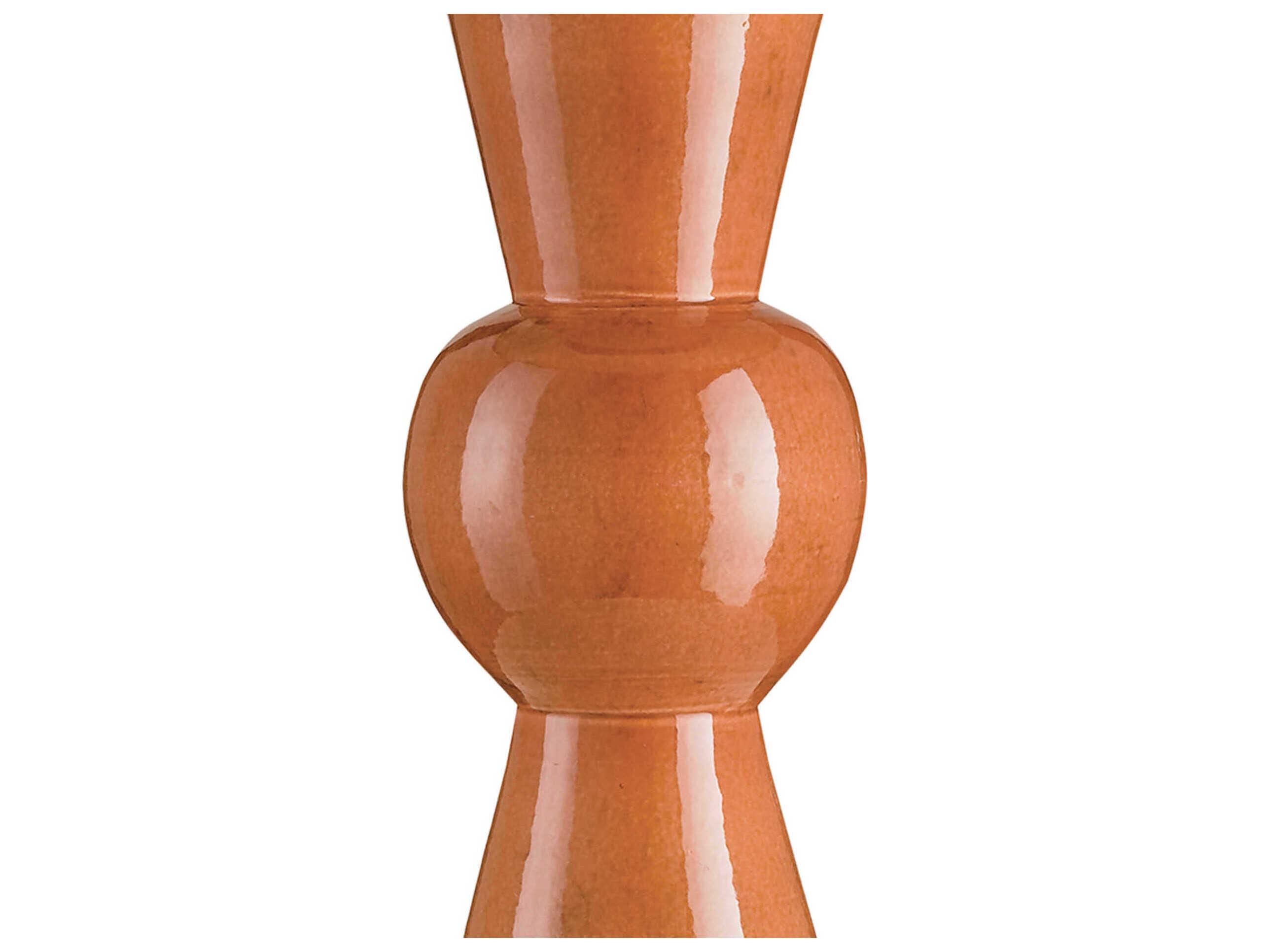 Currey & Company Upbeat Orange Table Lamp