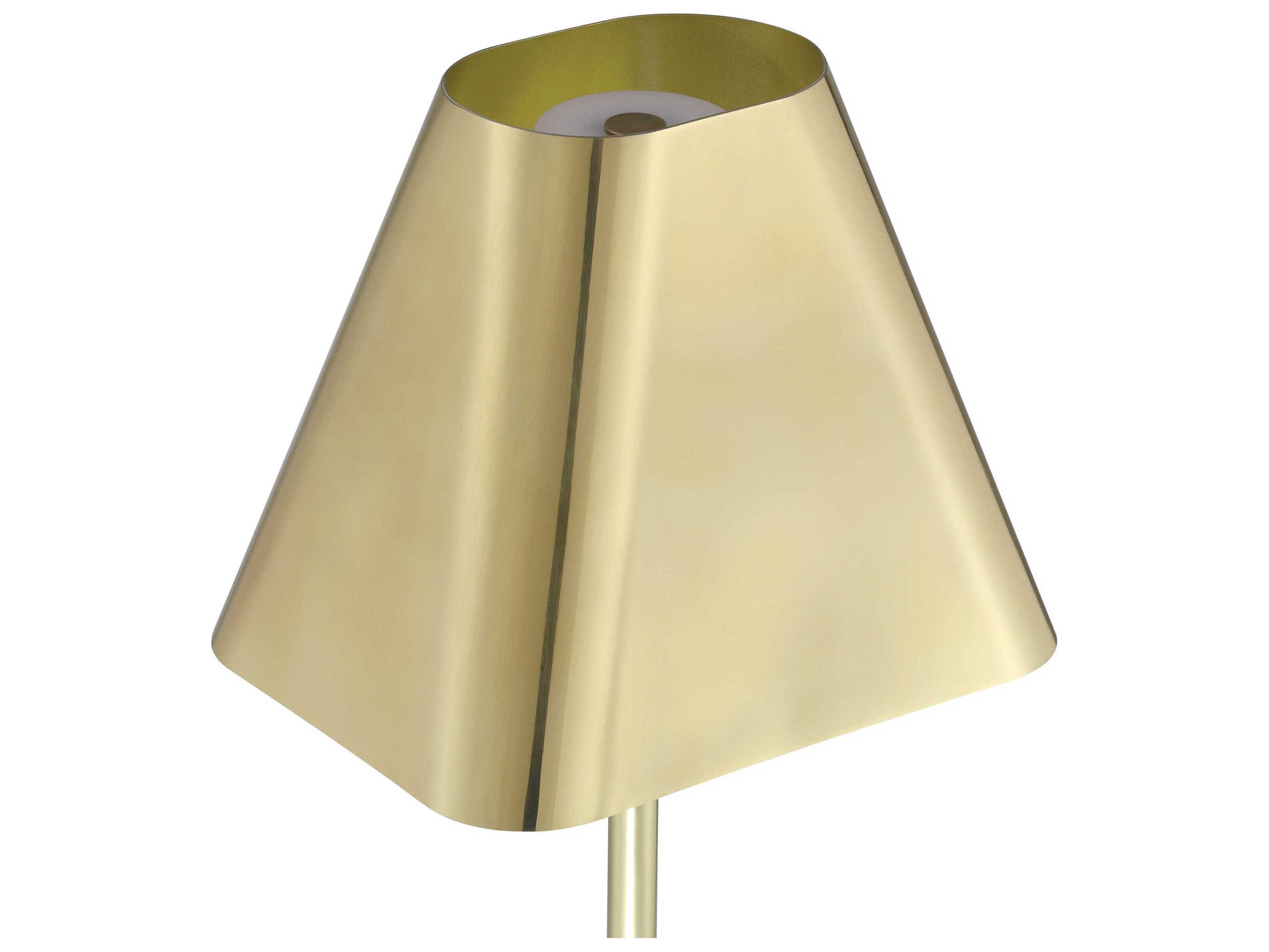 Currey & Company Gadabout Polished Brass Table Lamp