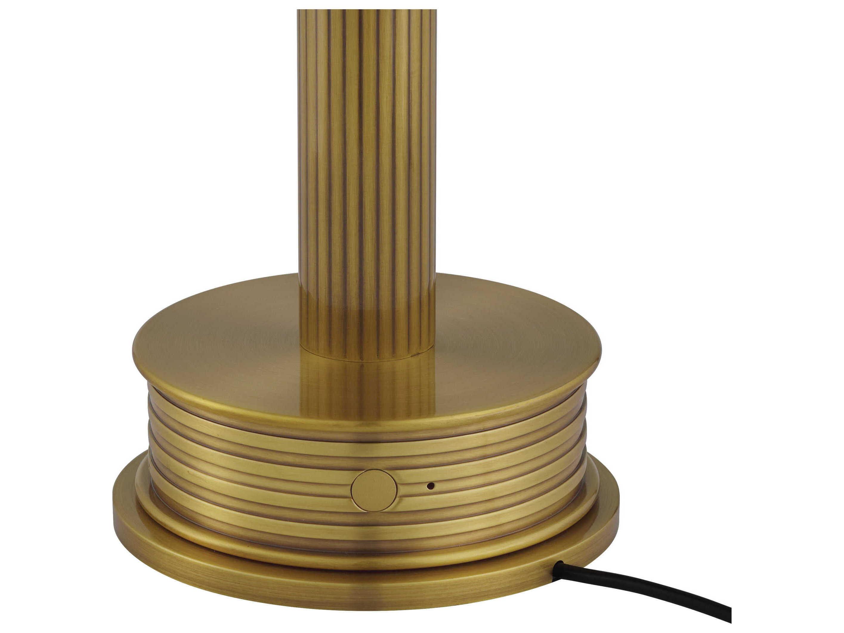 Currey & Company Promenade Antique Brass Table Lamp