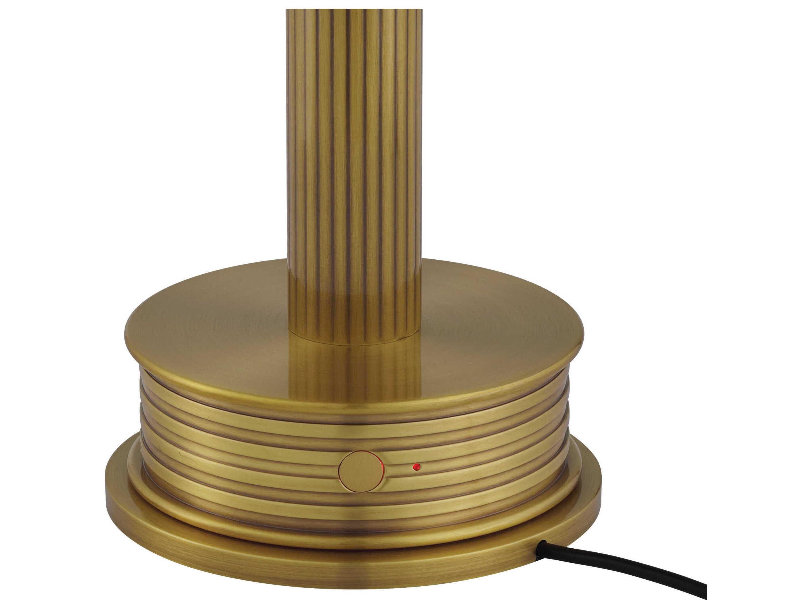 Currey & Company Promenade Antique Brass Table Lamp