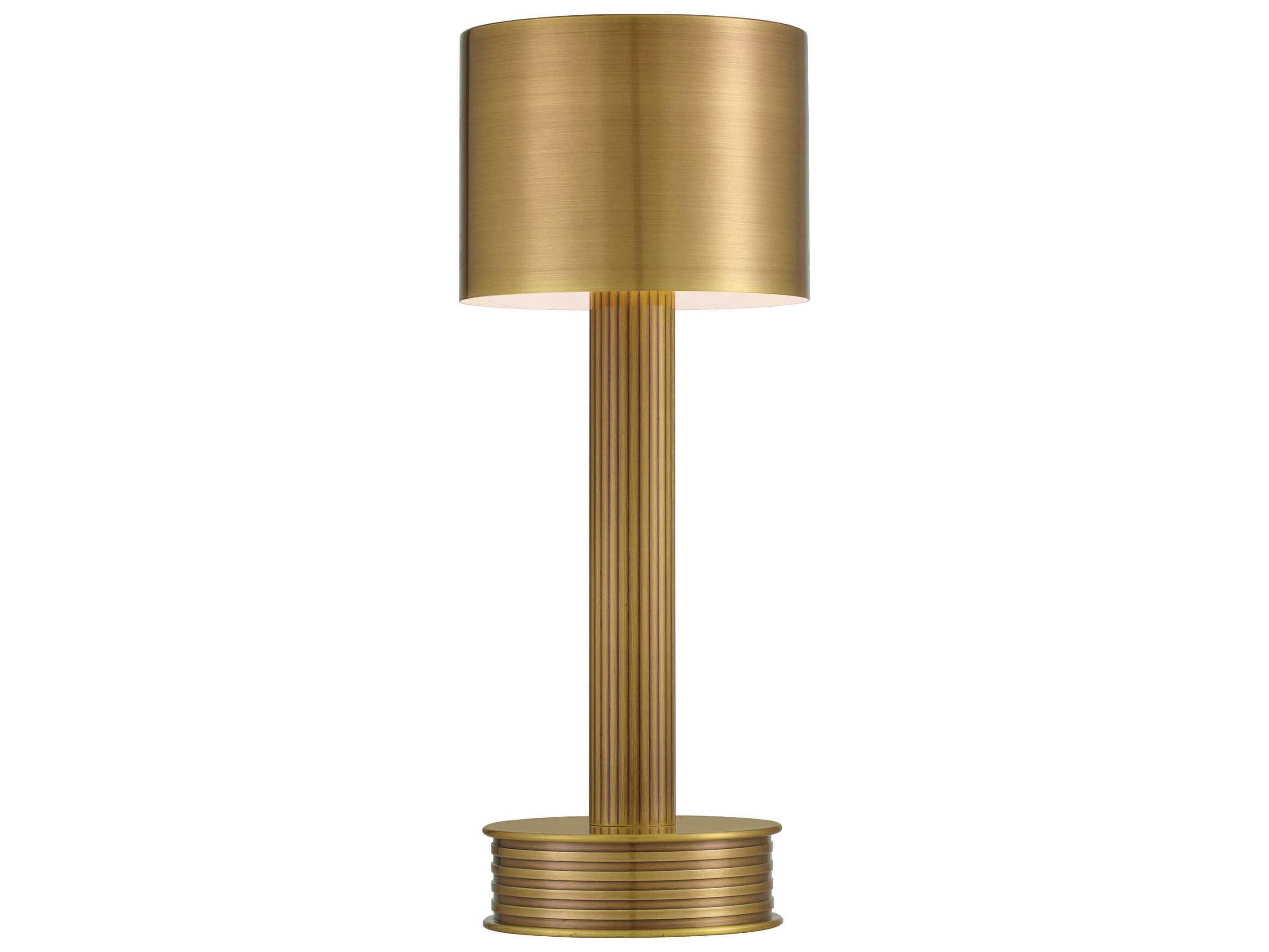 Currey & Company Traverse Brass Polished Metal Table Lamp