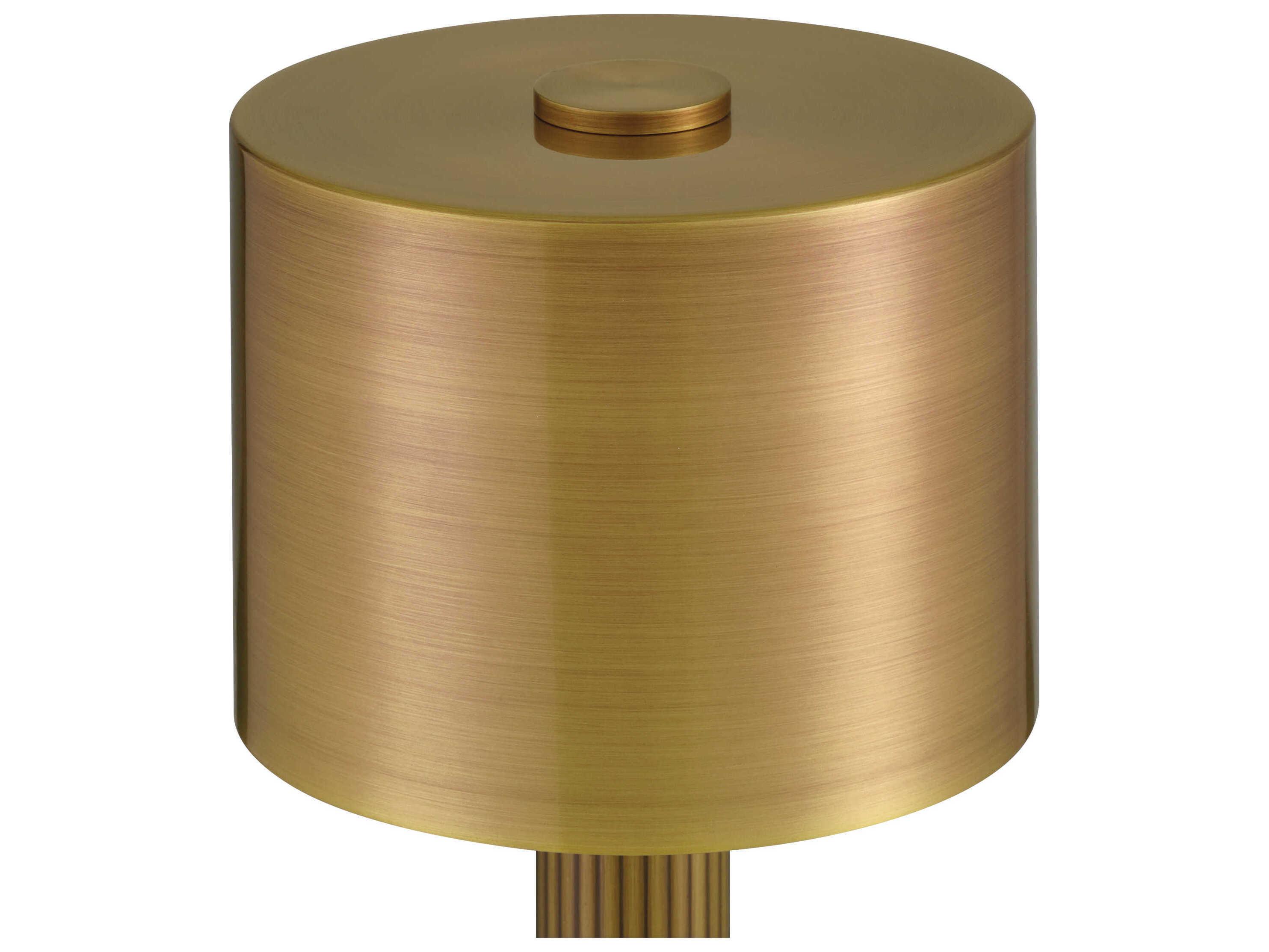 Currey & Company Traverse Brass Polished Metal Table Lamp