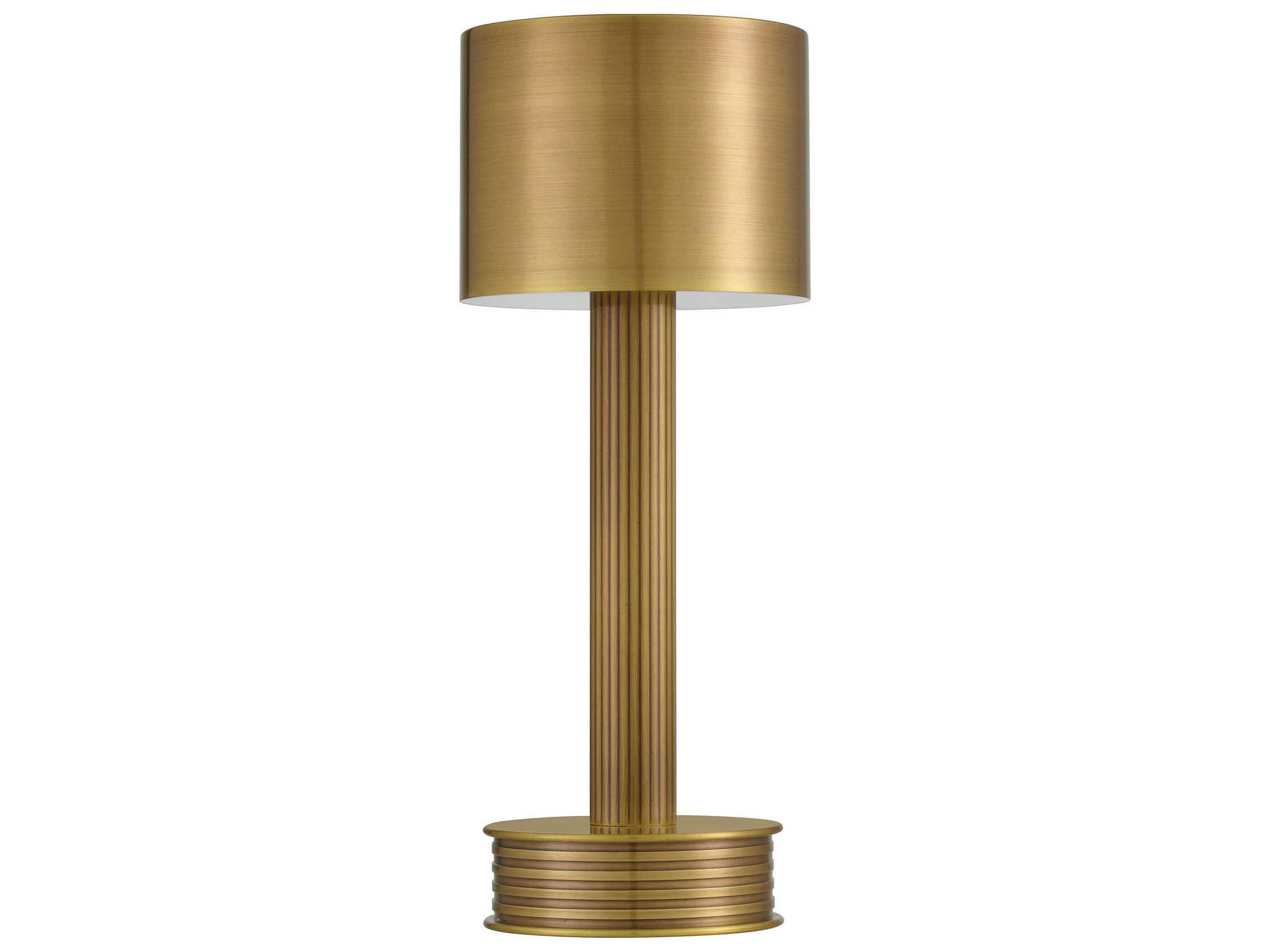 Currey & Company Traverse Brass Polished Metal Table Lamp